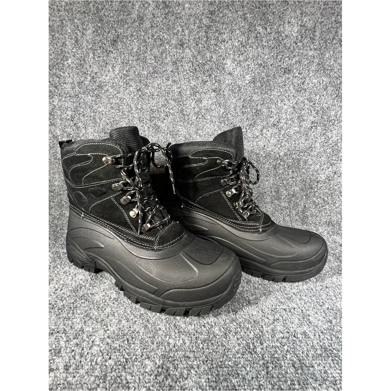 Weatherproof Thinsulate Black Suede Men’s Boot Sz 11