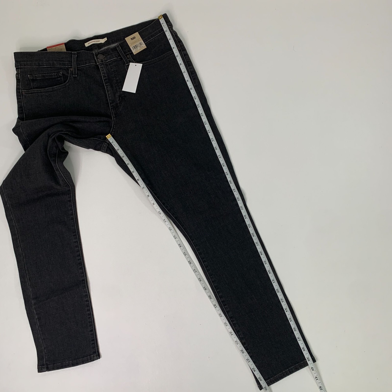 Levi’s Womens Jeans Size 16 Stretch Denim 311 Shaping Skinny Jeans Black W33 L30