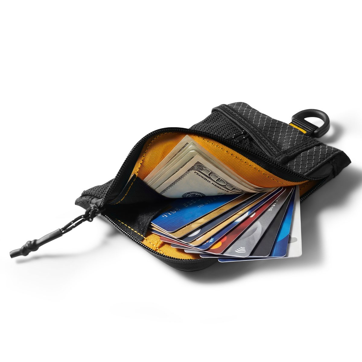 Spigen Life Soft Card Holder RFID Blocking Slim EDC Wallet with Mesh Pocket