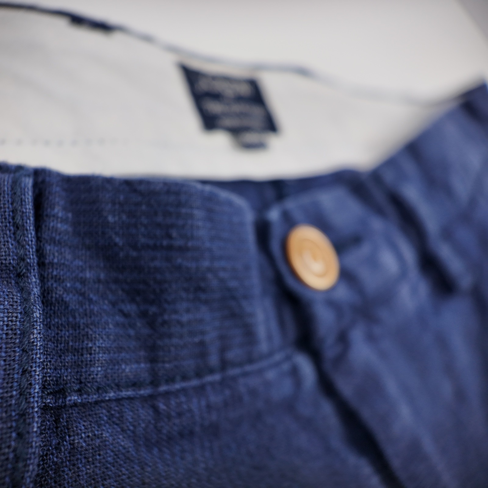 J.Crew The Sutton Chino Pants Men’s 33×32 Navy Blue Casual Trousers