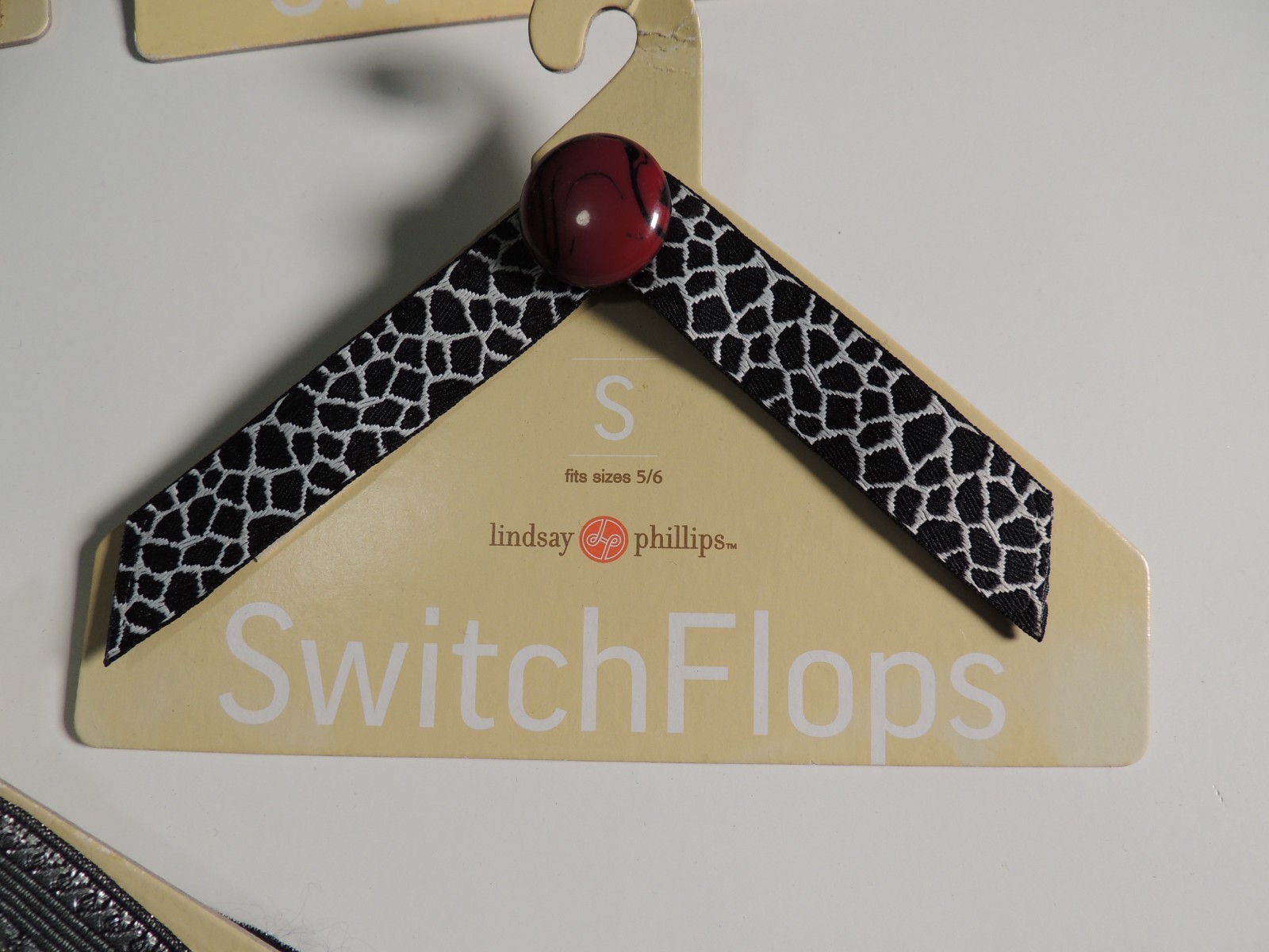 NEW Lindsay Phillips SwitchFlops Changeable Straps – 5 Pair – Size Small 5-6