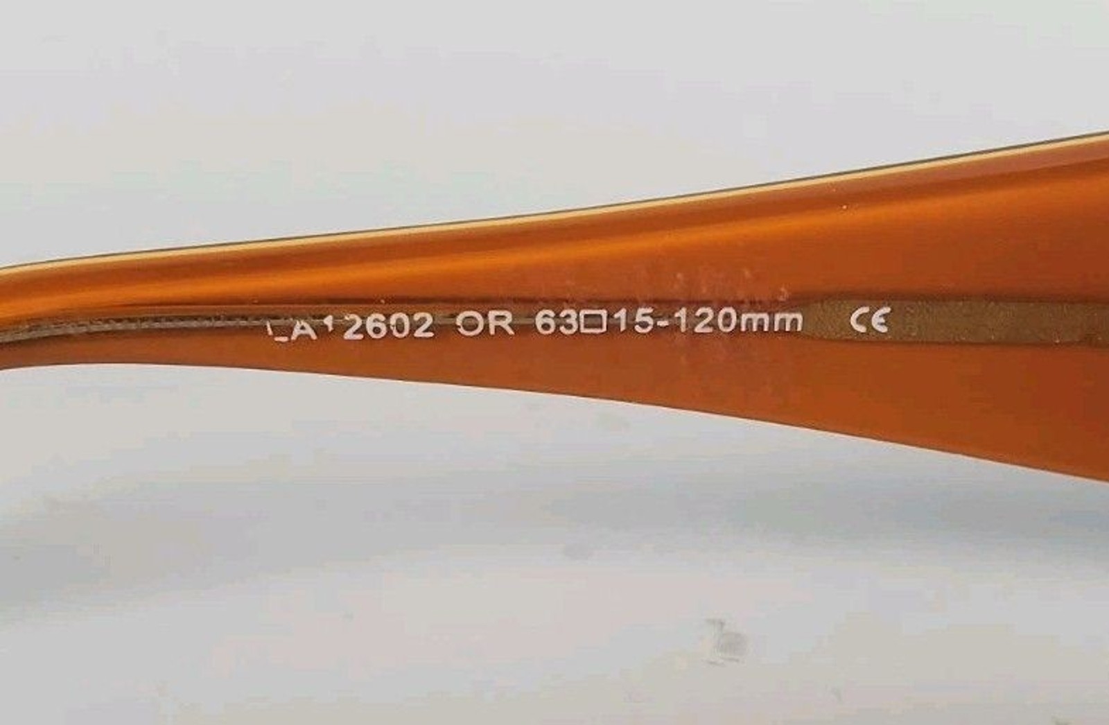 Lacoste Sunglasses Model LA 12602 Black & Orange 120mm
