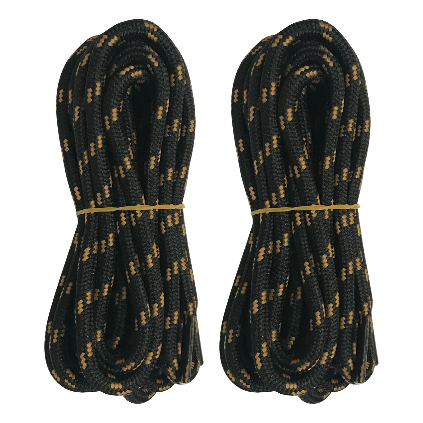 2 pairs 5mm Thick Heavy duty Round Hiking Work Boot Shoe laces Strings Men Women