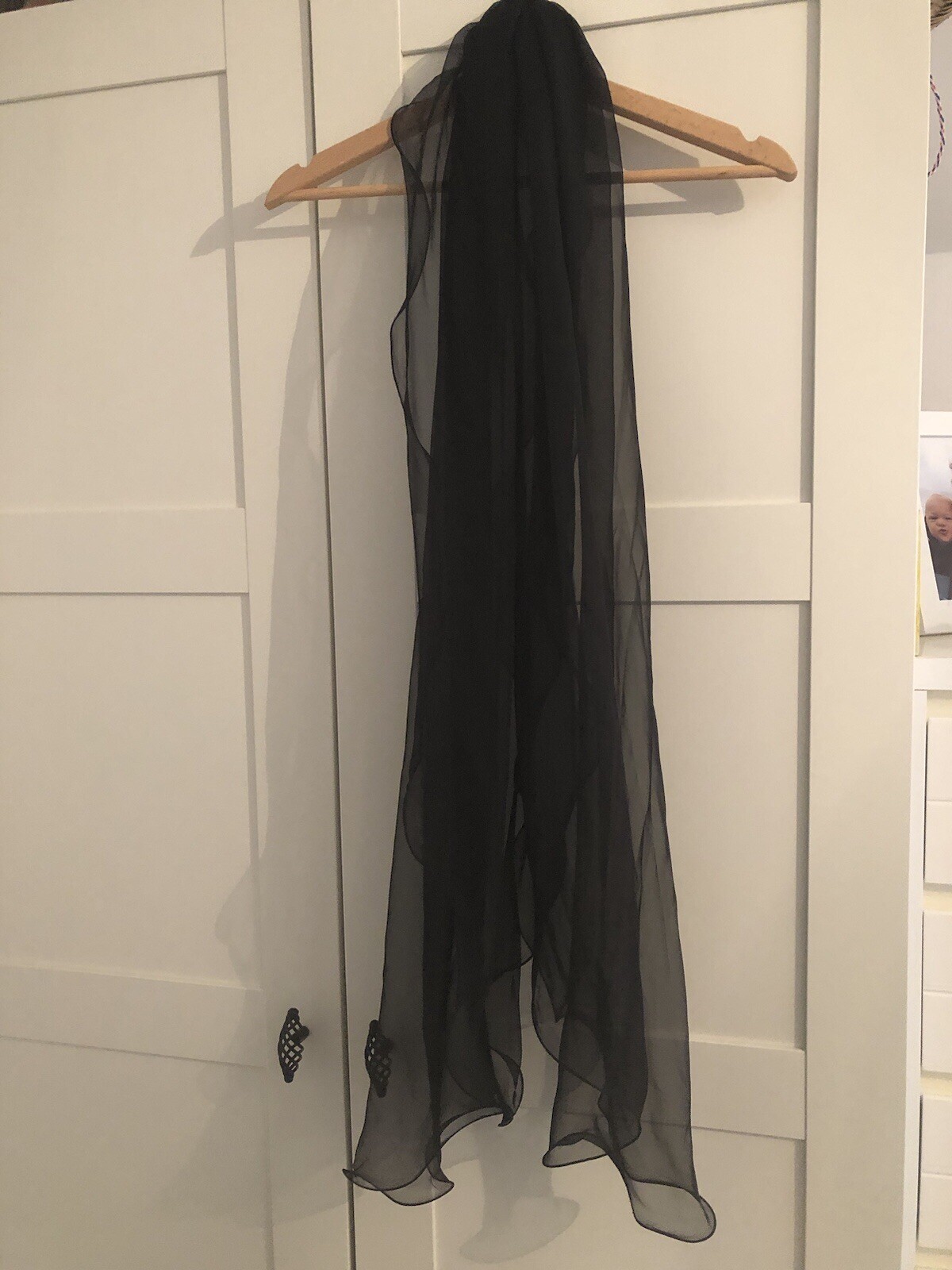 Black Cocktail Dress Debenhams Debut Size 10 Excellent Condition