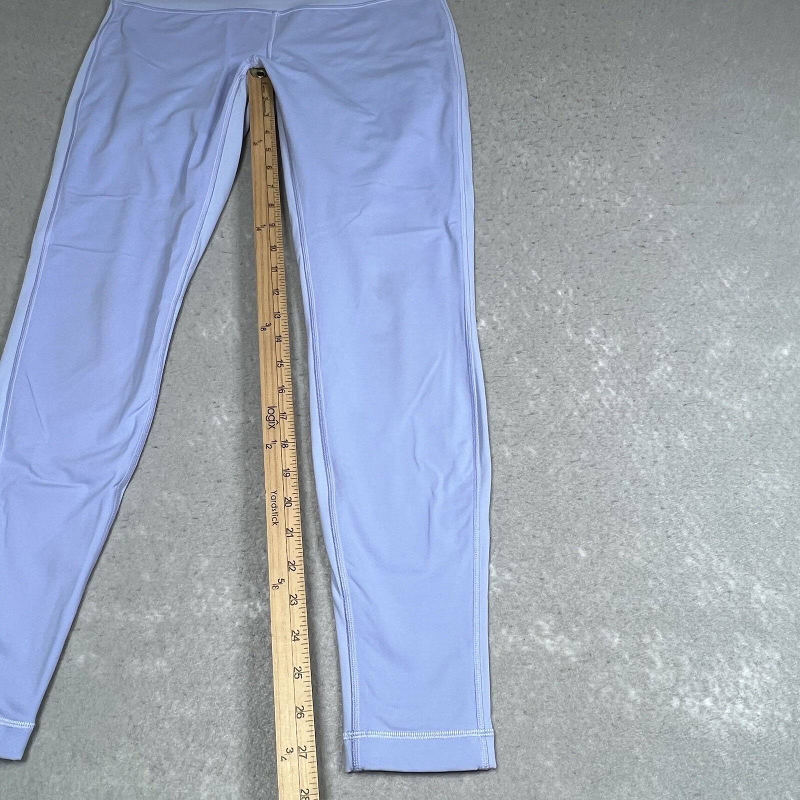 Lululemon Legging Womens Size 10 Blue Wunder Under Athleisure Inseam 27.5 in