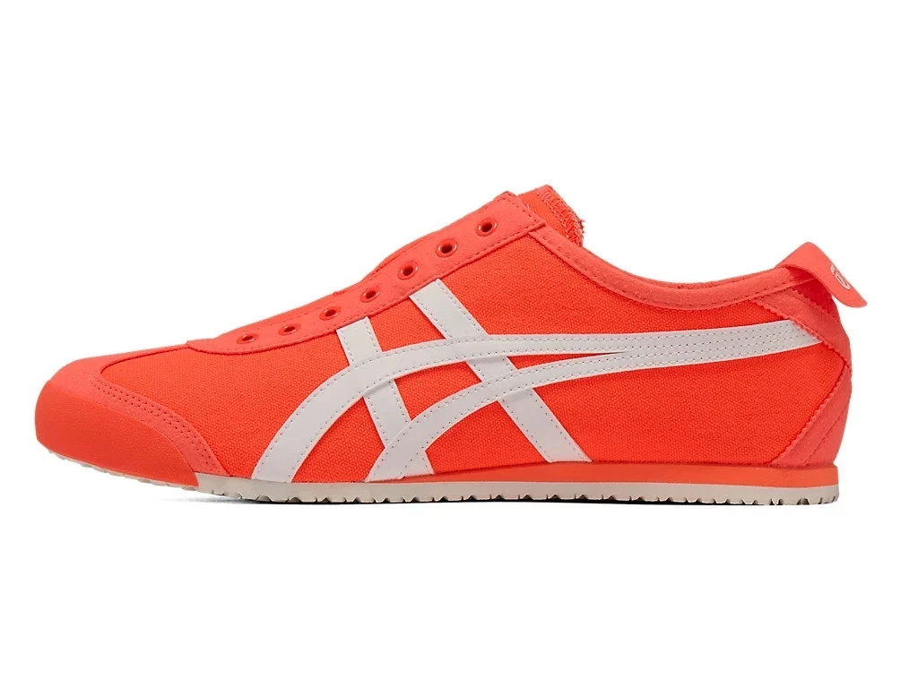 Onitsuka Tiger MEXICO 66 SLIP-ON FLASH CORAL / WHITE 1183A360 702 UNISEX NEW!
