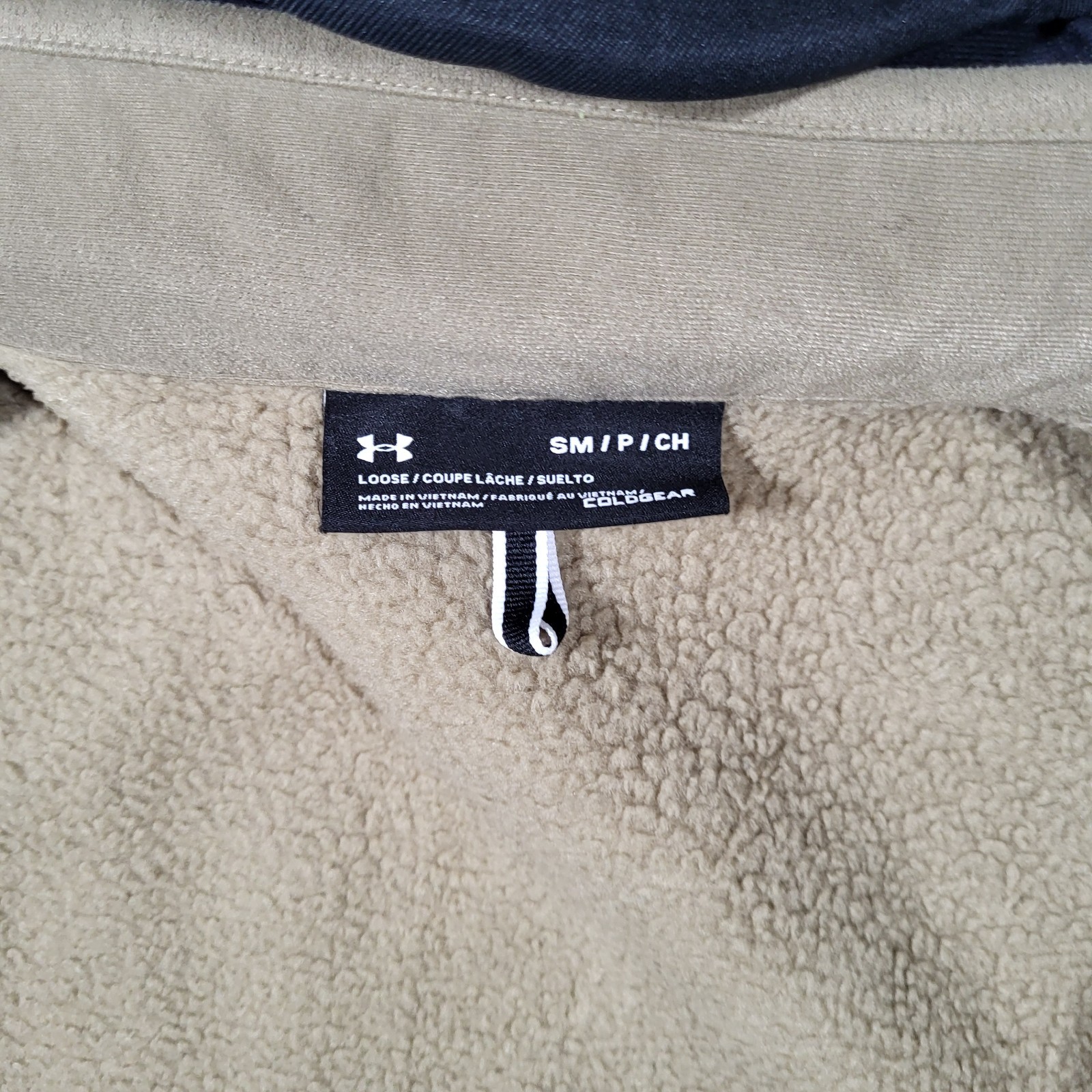 Under Armour Porter 3-in-1 Jacket Mens S Green Outdoor Fleece Lined Soft Shell