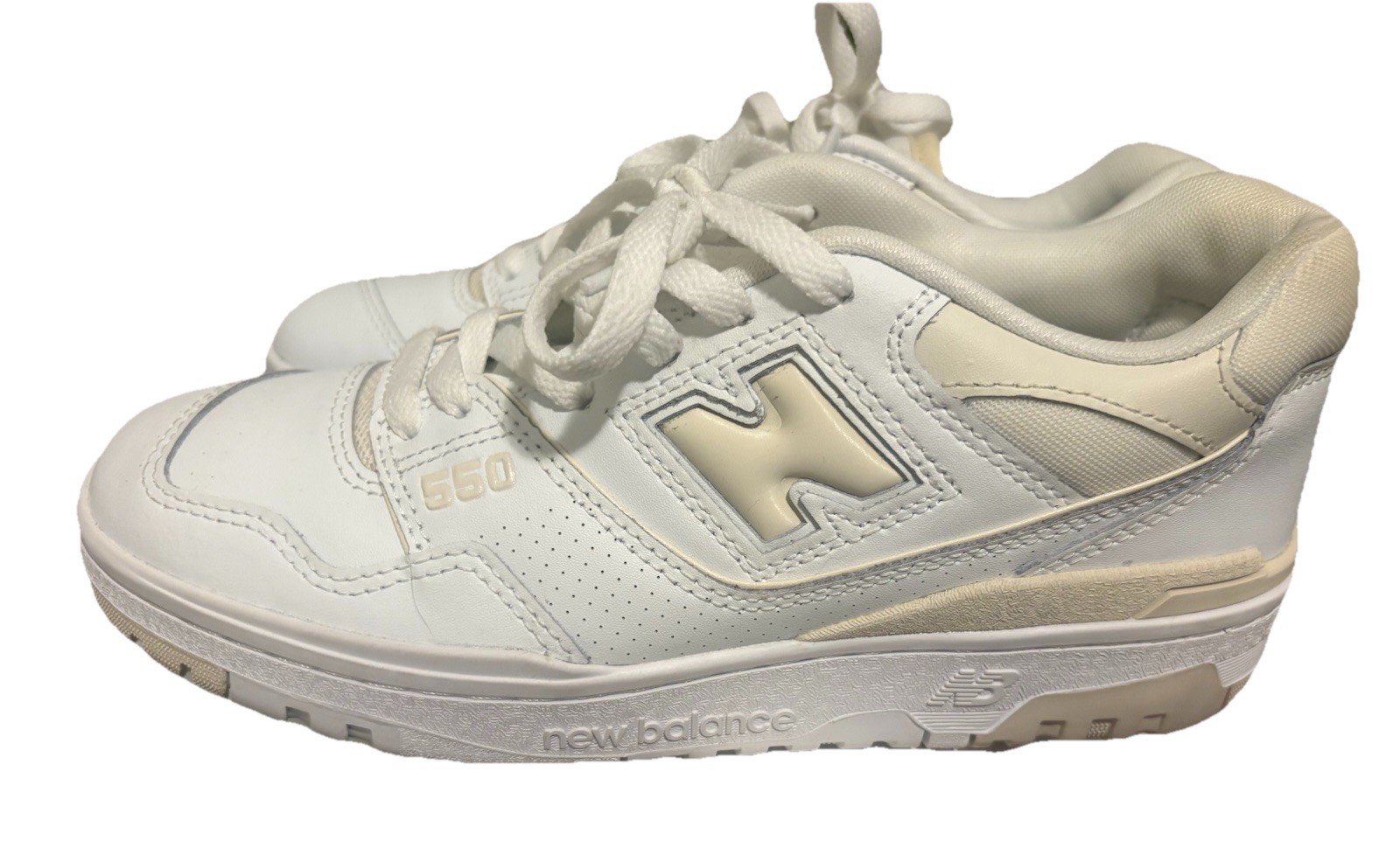 New Balance 550 ‘white linen’ US W8/M6.5