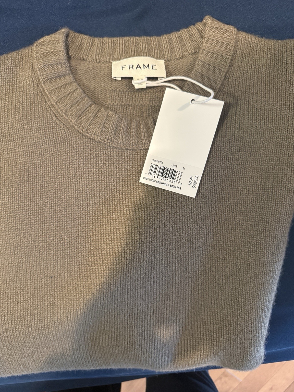 Frame Cashmere Crew Neck Sweater
