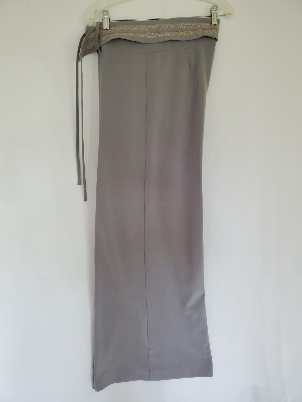 🗽D.E.A. NEW YORK🗽 Wide Leg Extra Baggy Gray Vintage Dress Pants Slacks Wm’Sz 8