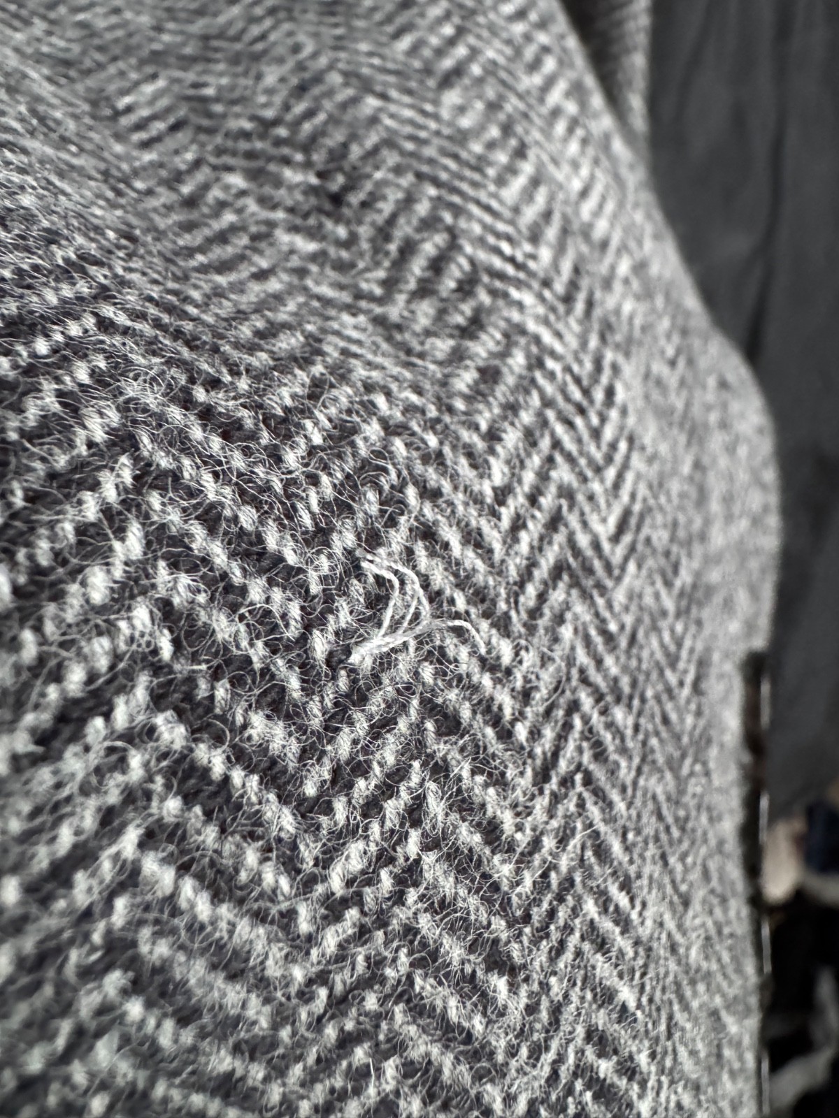 J Crew Ludlow Slim Blazer 44R Slim Gray Herringbone Wool Cotton