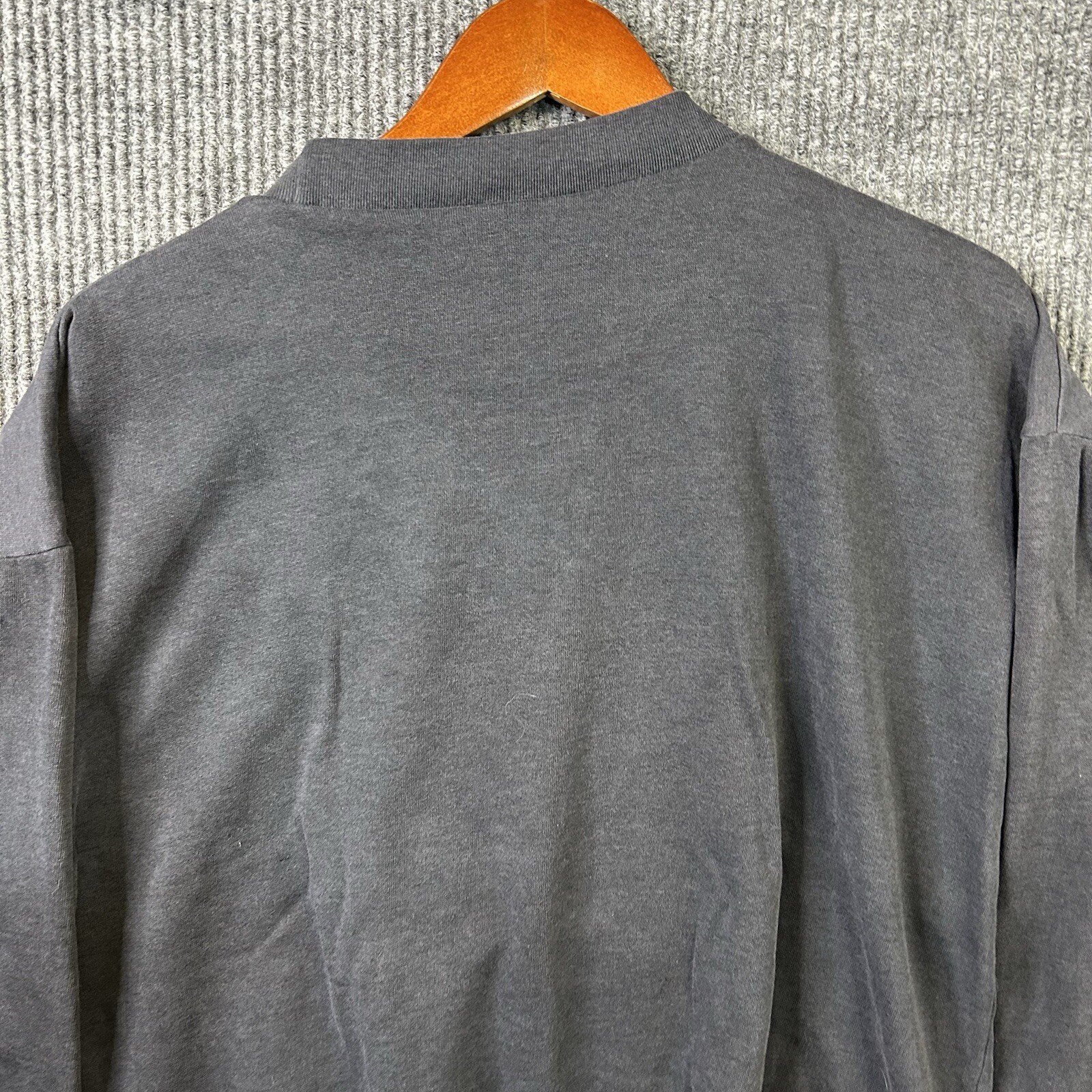 Vintage Holland Sweatshirt Adult Large Embroidered Black
