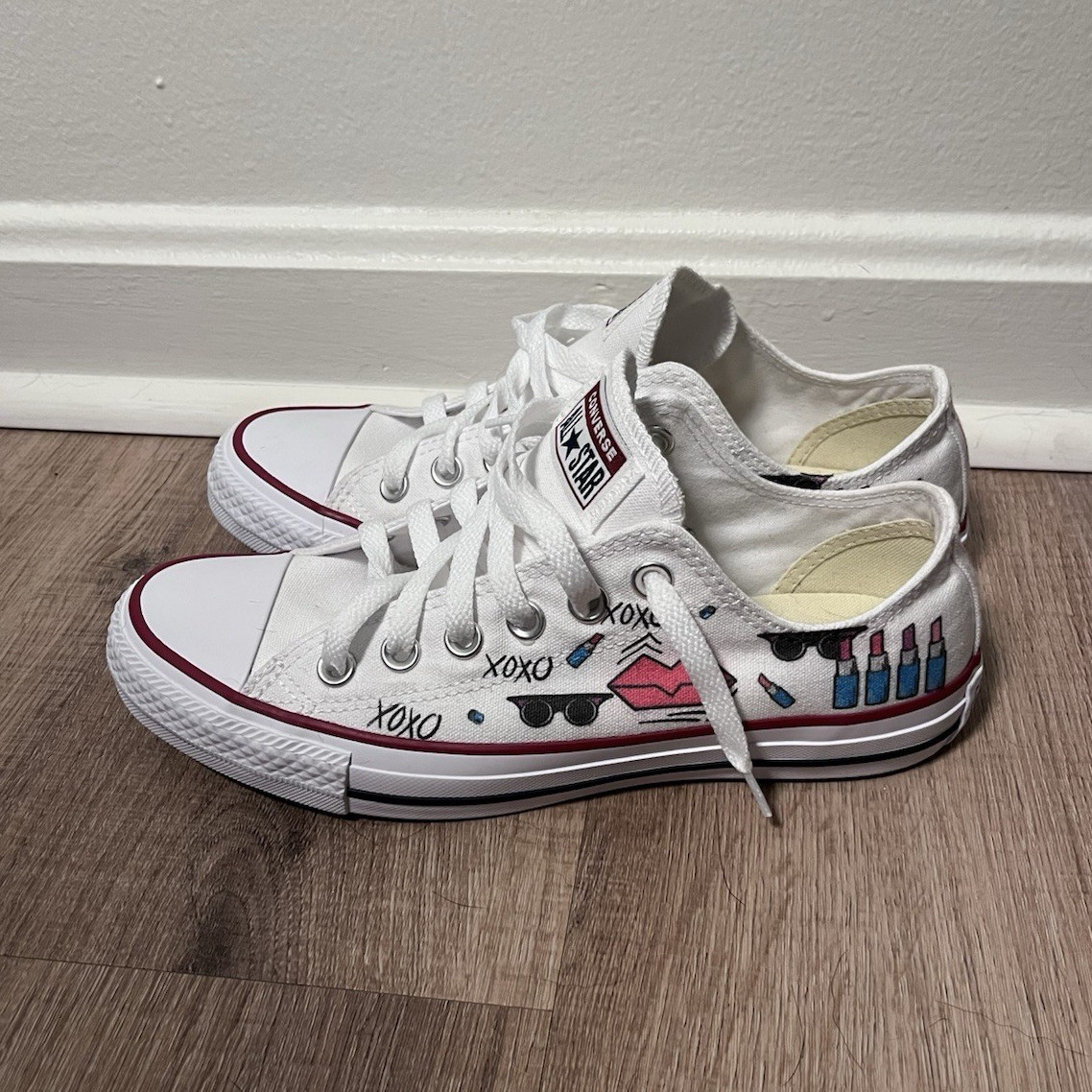 Converse Misfits Chuck Taylor All Star Low Top Optic White Canvas – Artsy