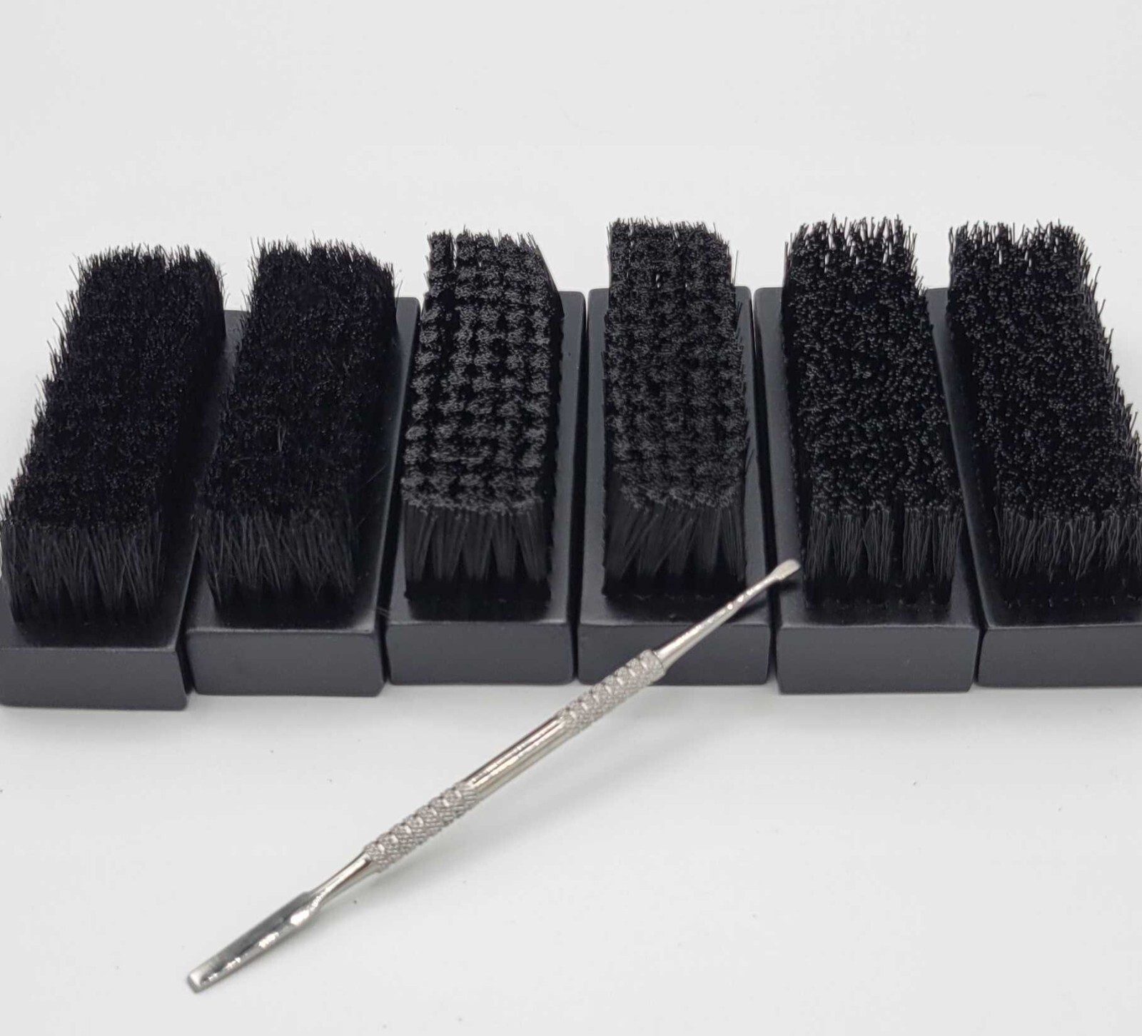 6-Piece Flawless Shoe Cleaning Brush & Tool Set – Sneaker, Leather, Suede Care