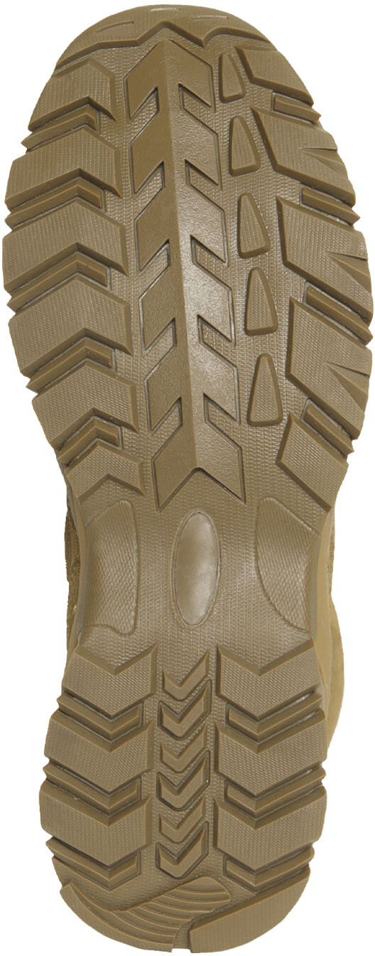 Rothco Coyote Brown AR 670-1 Tactical Deployment Side Zipper Boots Composite Toe