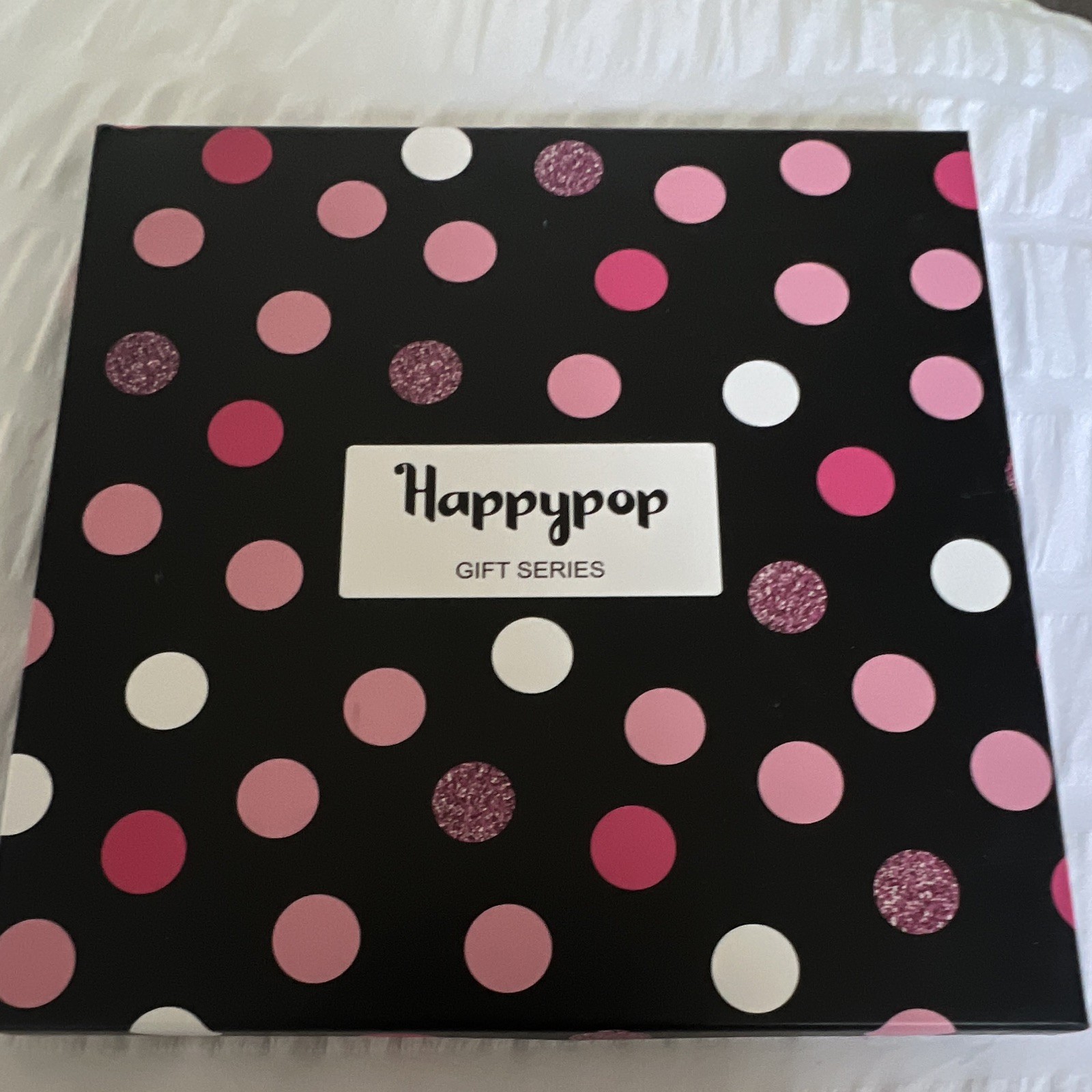 Happypop Women’s Crew Socks 2 Pairs Black/Pink Unicorn Graphic Print One Size