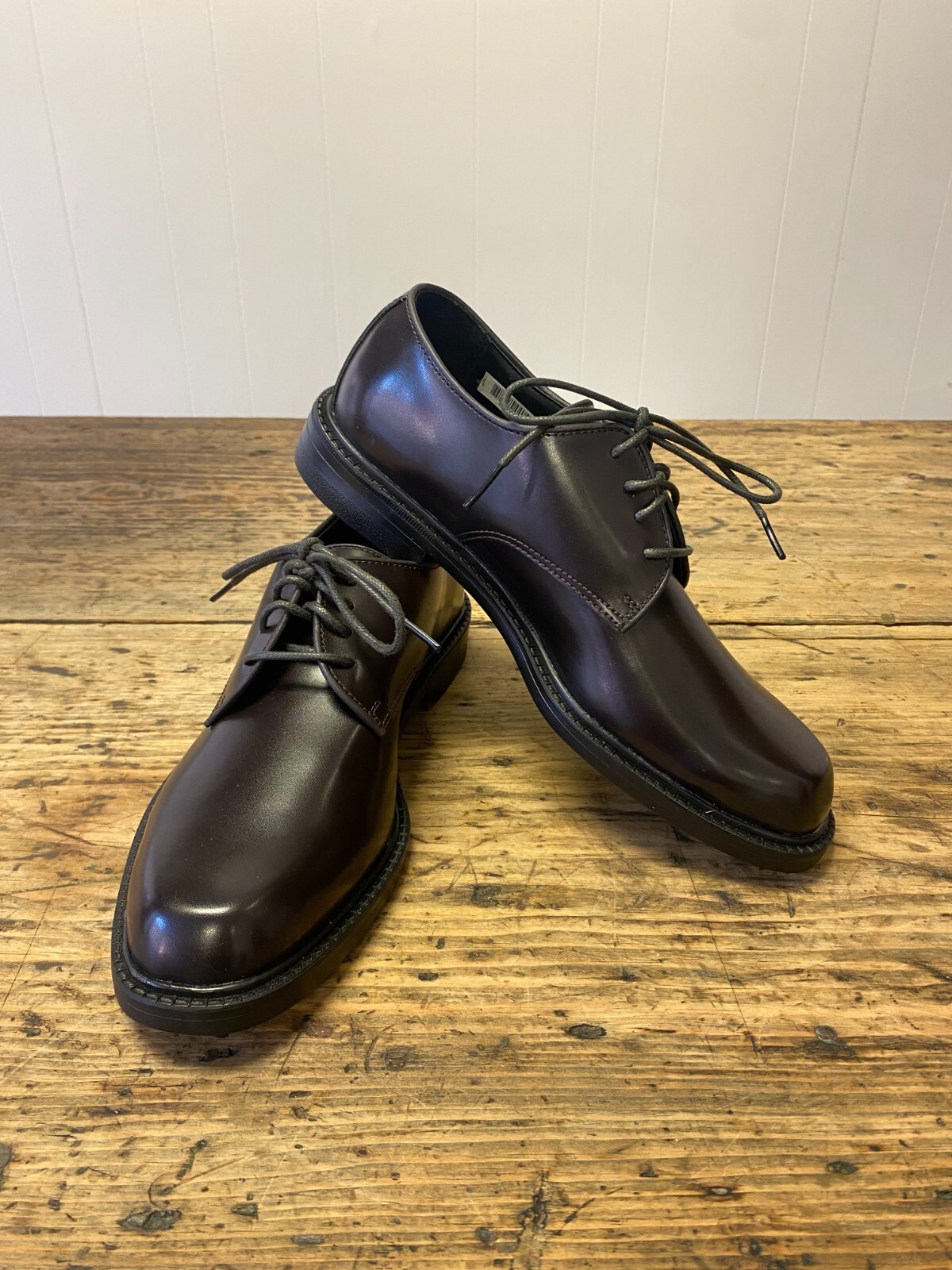 Men’s Oxford Brown Dress Lace Up Business Formal Round Toe Shoes