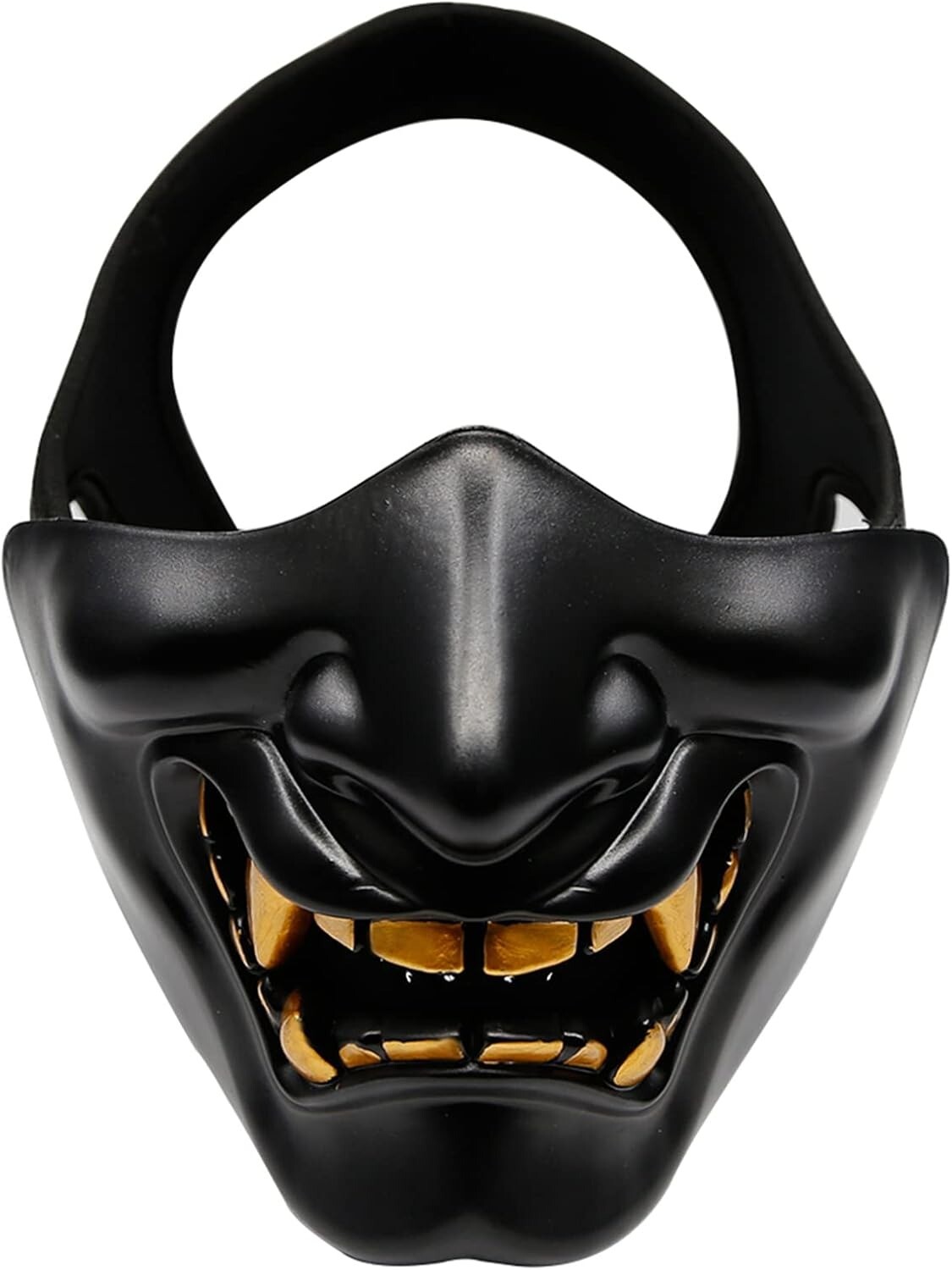 Oni Samurai Half Masks Halloween Costume Party Cosplay Devil Mask for Men Women