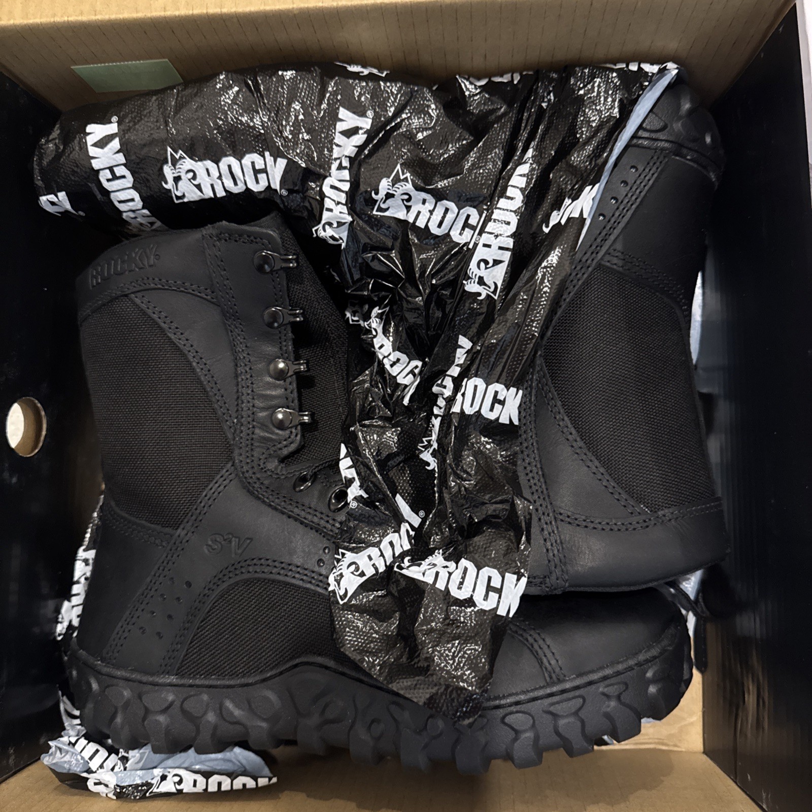ROCKY S2V TACTICAL MILITARY BOOT BLACK MENS 11 NEW IN THE BOX
