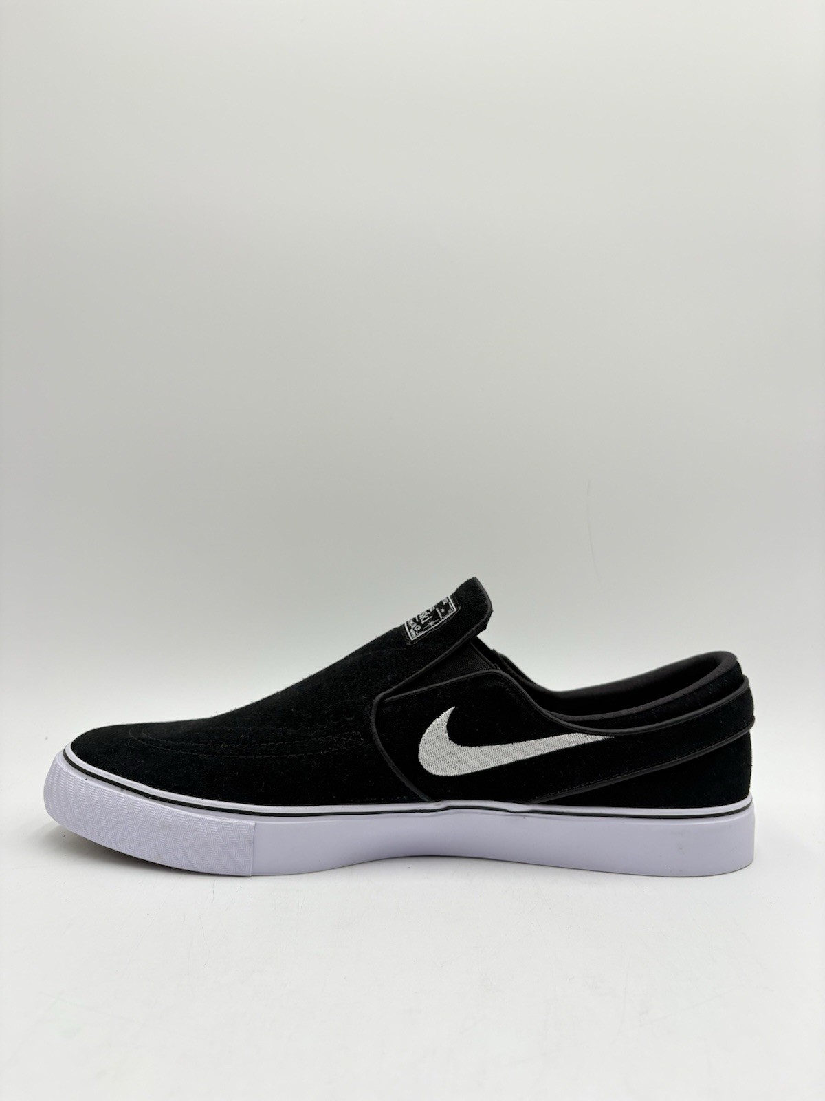 Nike Men’s SB Janoski+ Slip Size 11.5 Black White |FN5893-001|