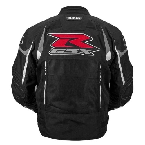 Suzuki GSXR Motorcycle Riding All Season Mesh Jacket Motorbike Racing Biker NWT