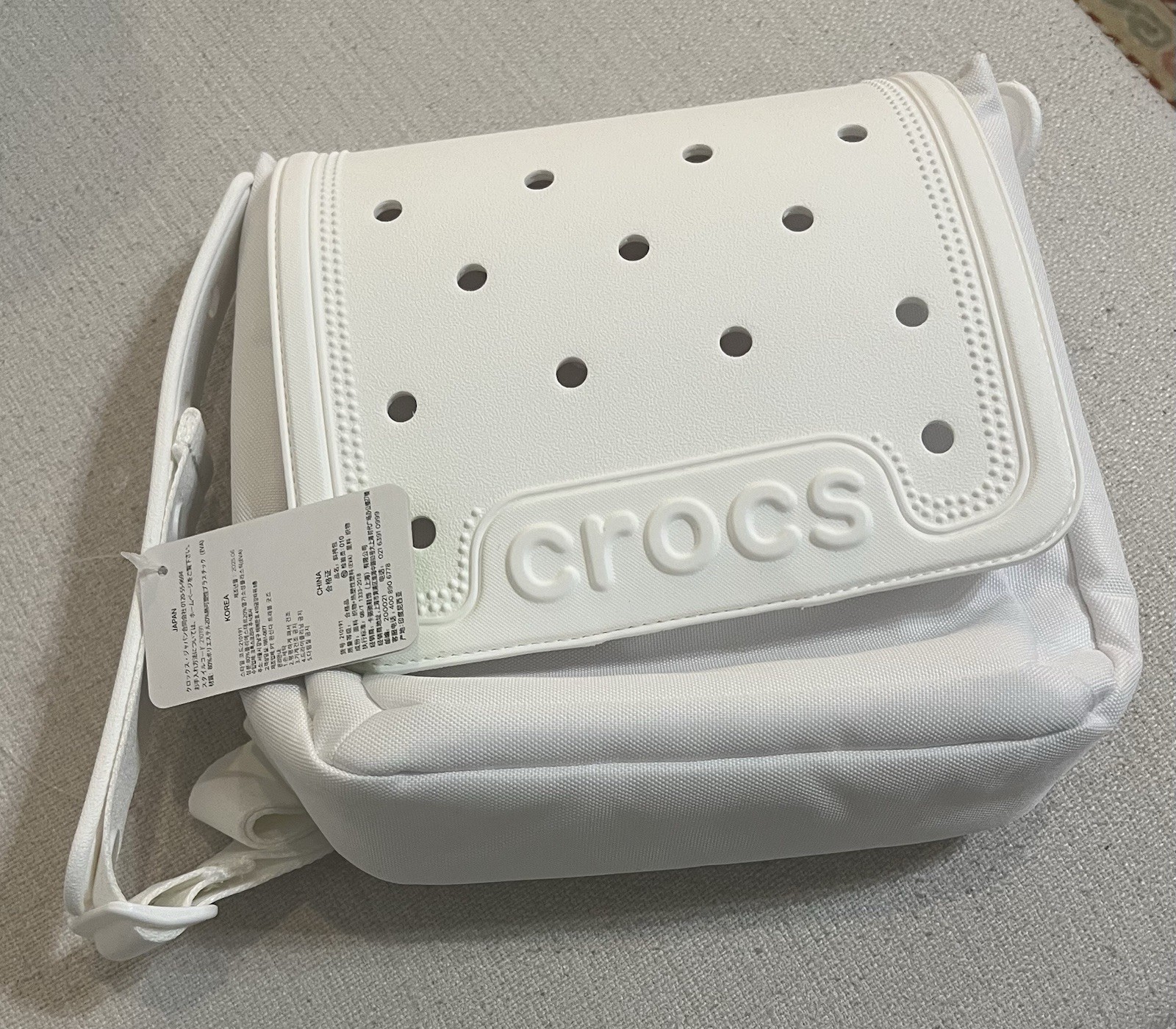 CROCS Classic Crossbody Bag White Bag