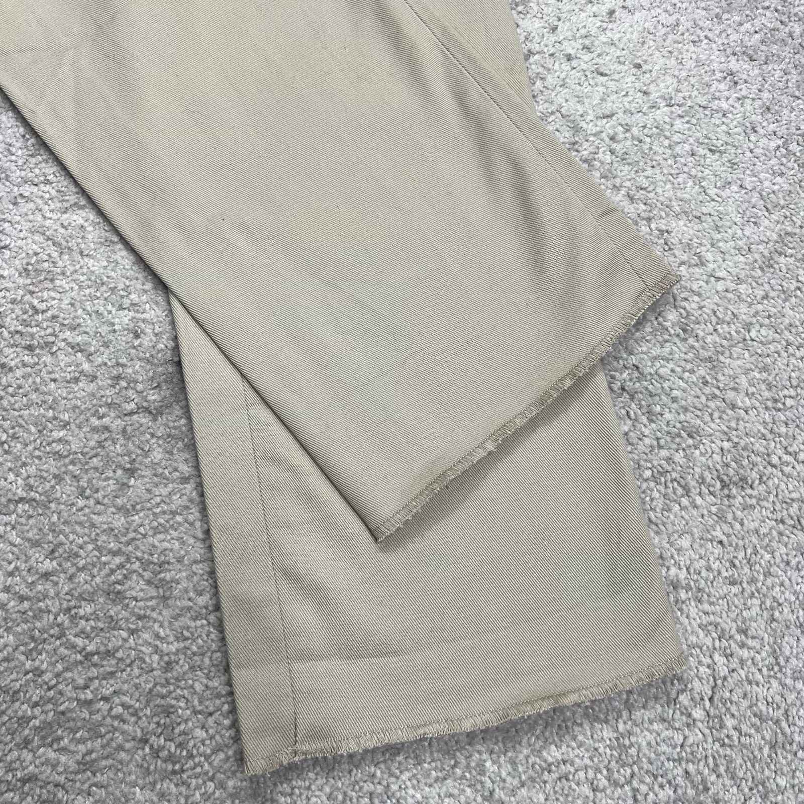 Jack Donnelly M3 Twill Khaki Chino Pants Mens 32 Made In USA Unhemmed 39” NWOT