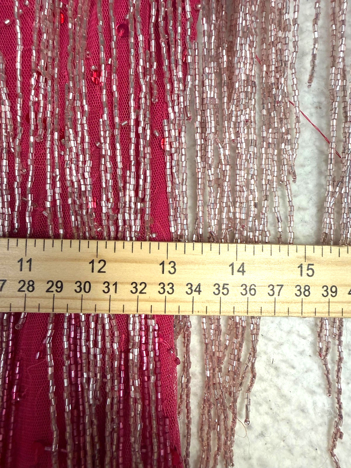 Nasty Gal Dress Womens 2 Pink Shift Mini Fringe Beaded Party Cocktail Festival