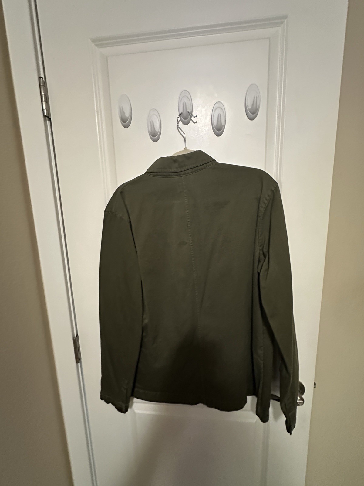 Asket Overshirt Olive Color in Size L(Regular Length)