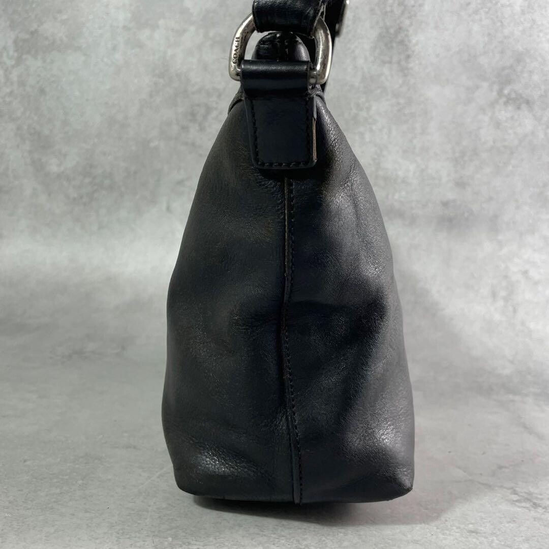 COACH Shoulder Bag Camden Transit Black Authentic From Japan