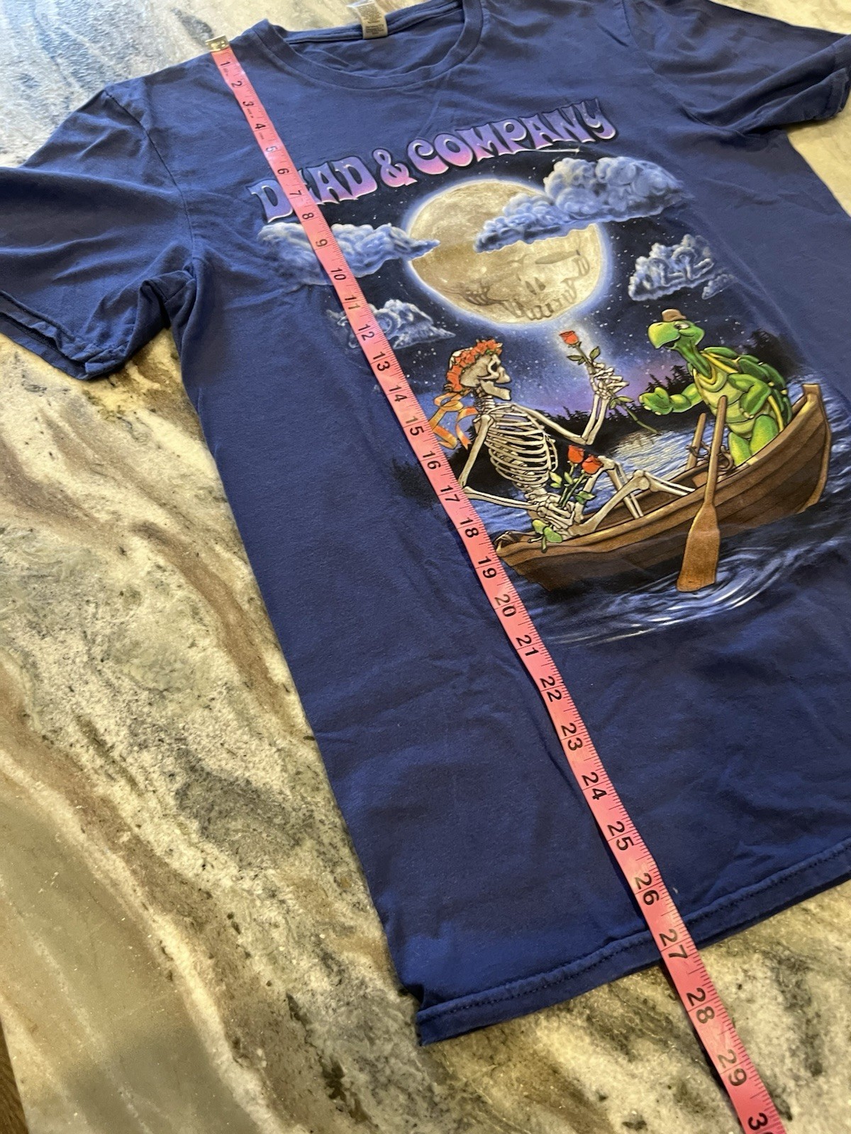 DEAD & COMPANY Medium Summer 2022 Concert T-Shirt Front Back Graphic