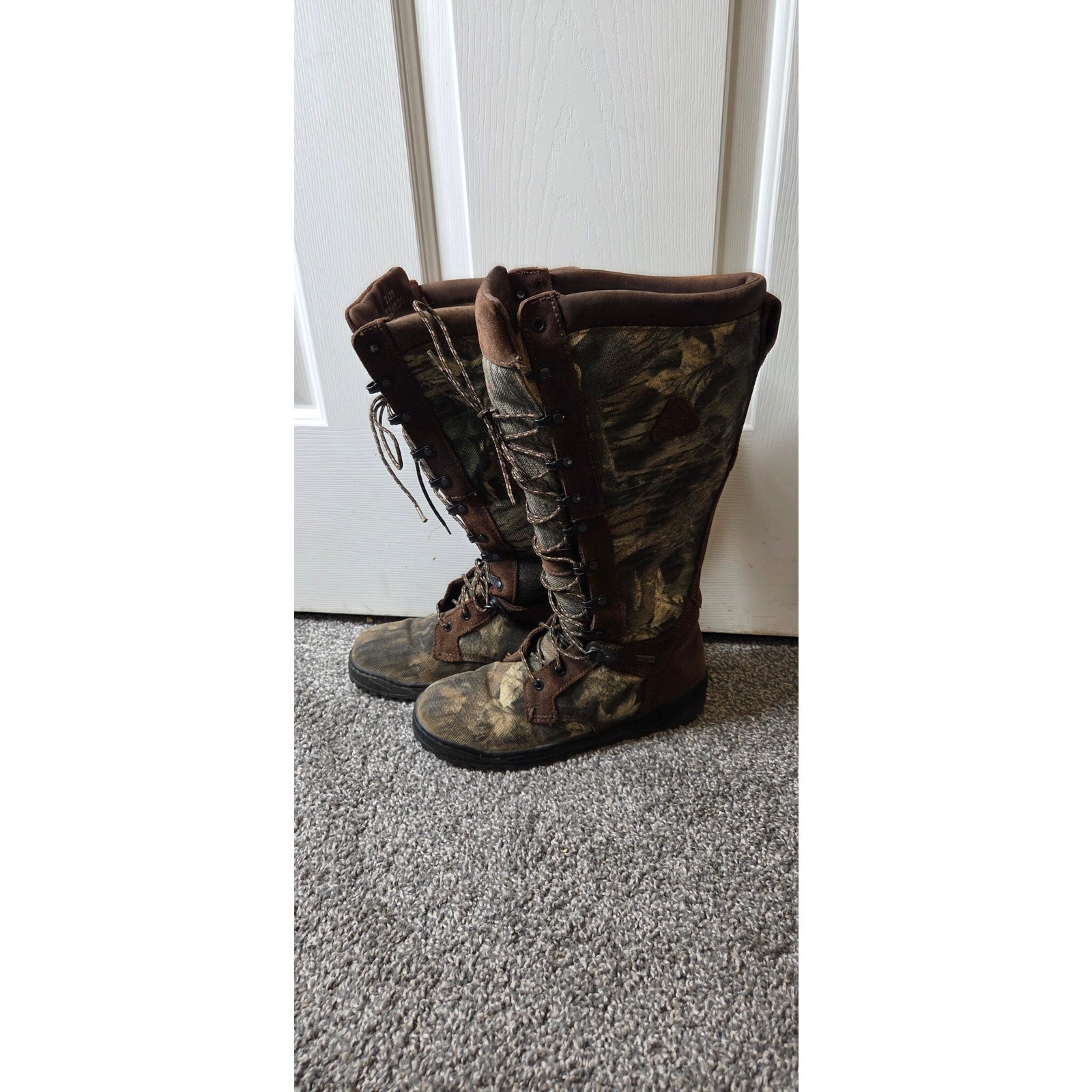 Rocky Camo Womens 8 Snake Boots