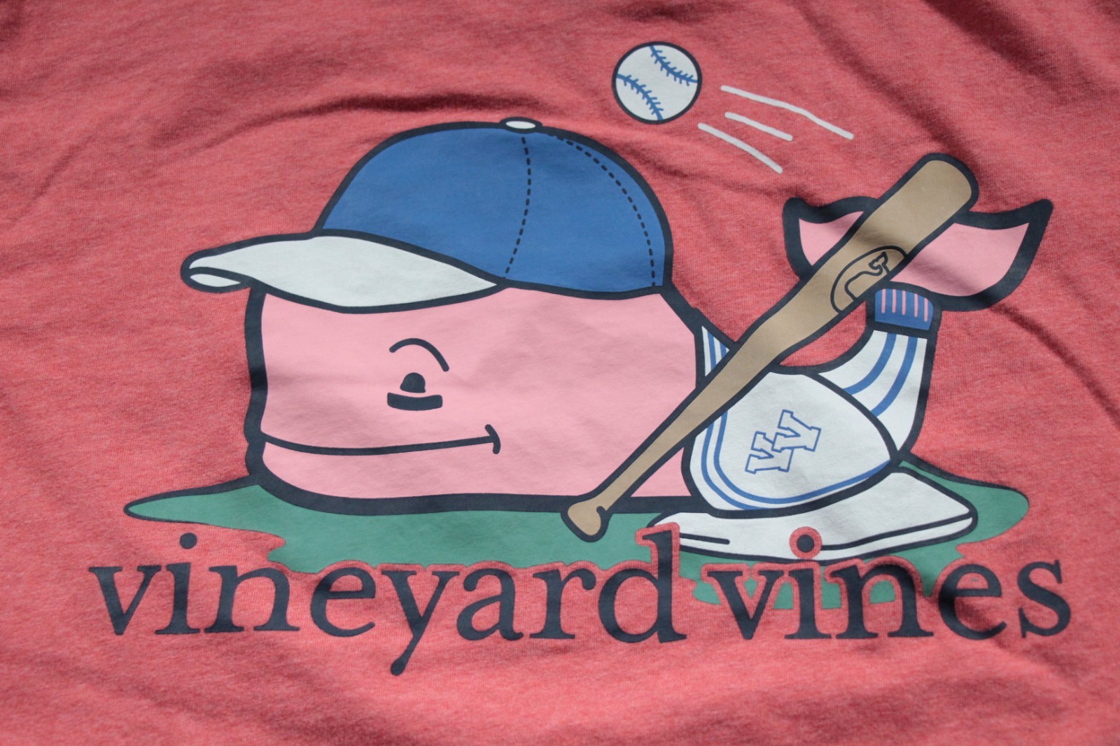 Vineyard Vines Baseball T-Shirt S Pocket Shirt