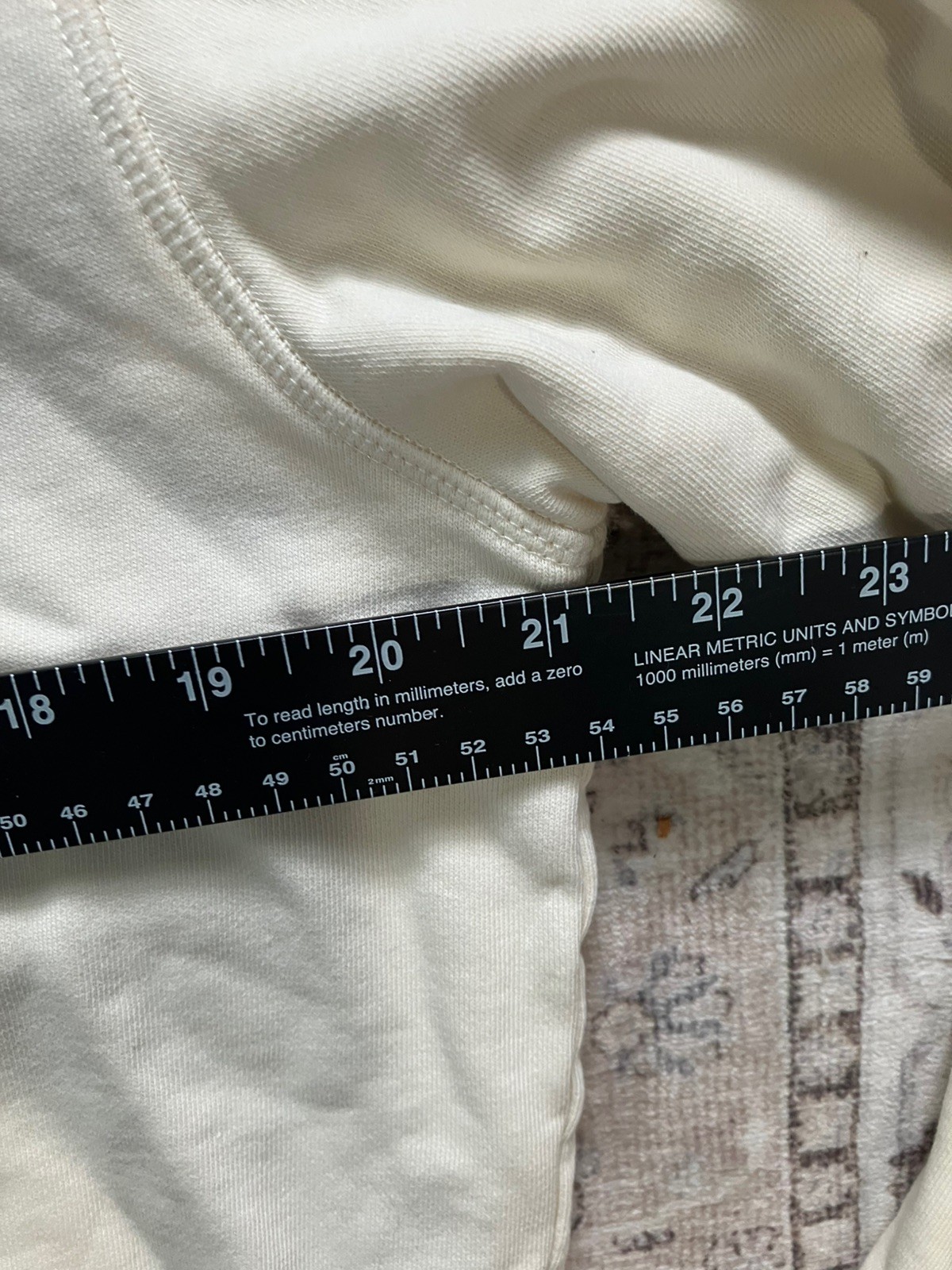 Fjallraven Sweatshirt Pullover Jumper, Mens Medium Beige, 1960 Logo Badge Sweden
