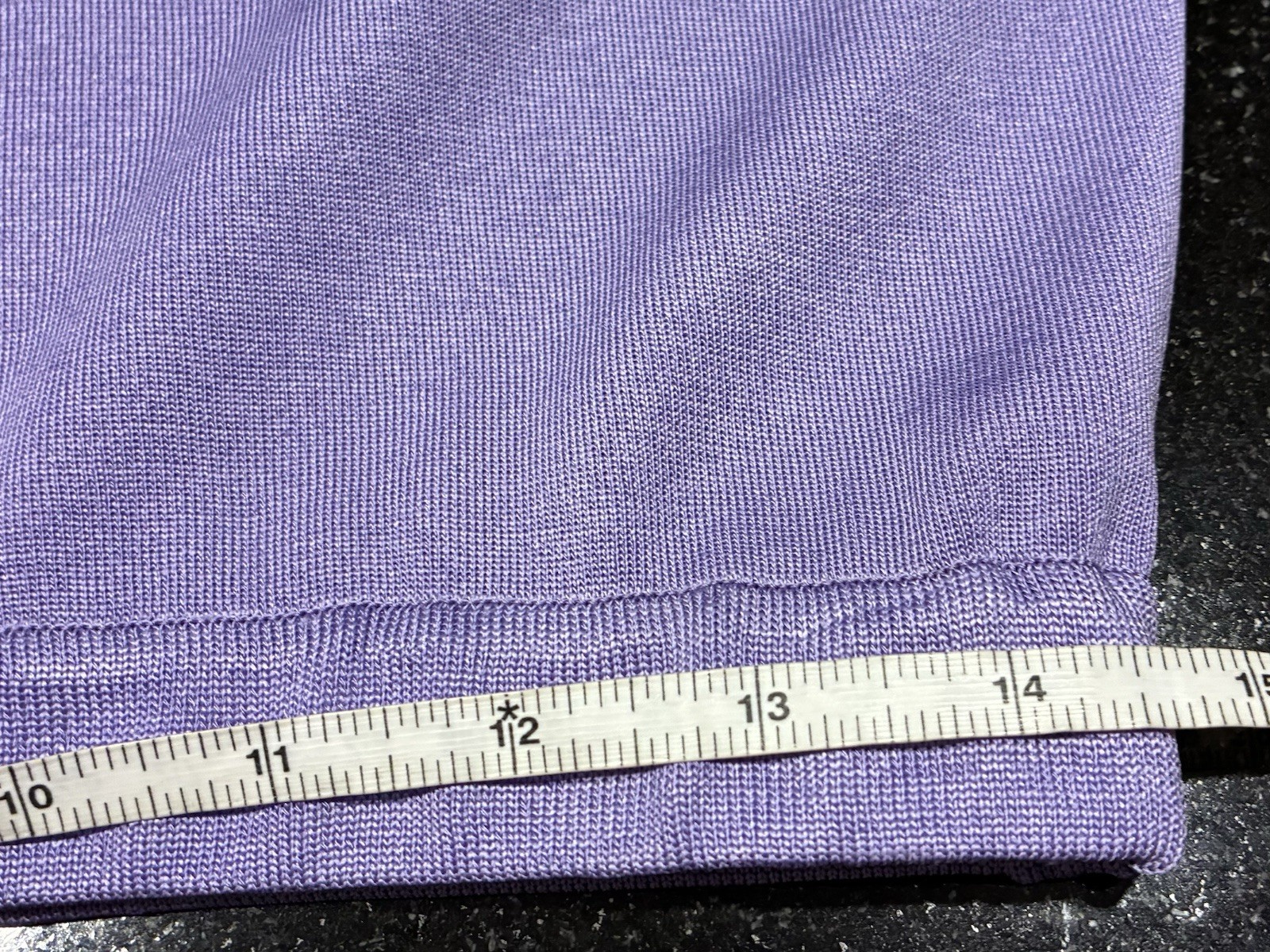 Ming Wang Toula Skirt Elastic Waist Knee Length Lavender SZ. Med