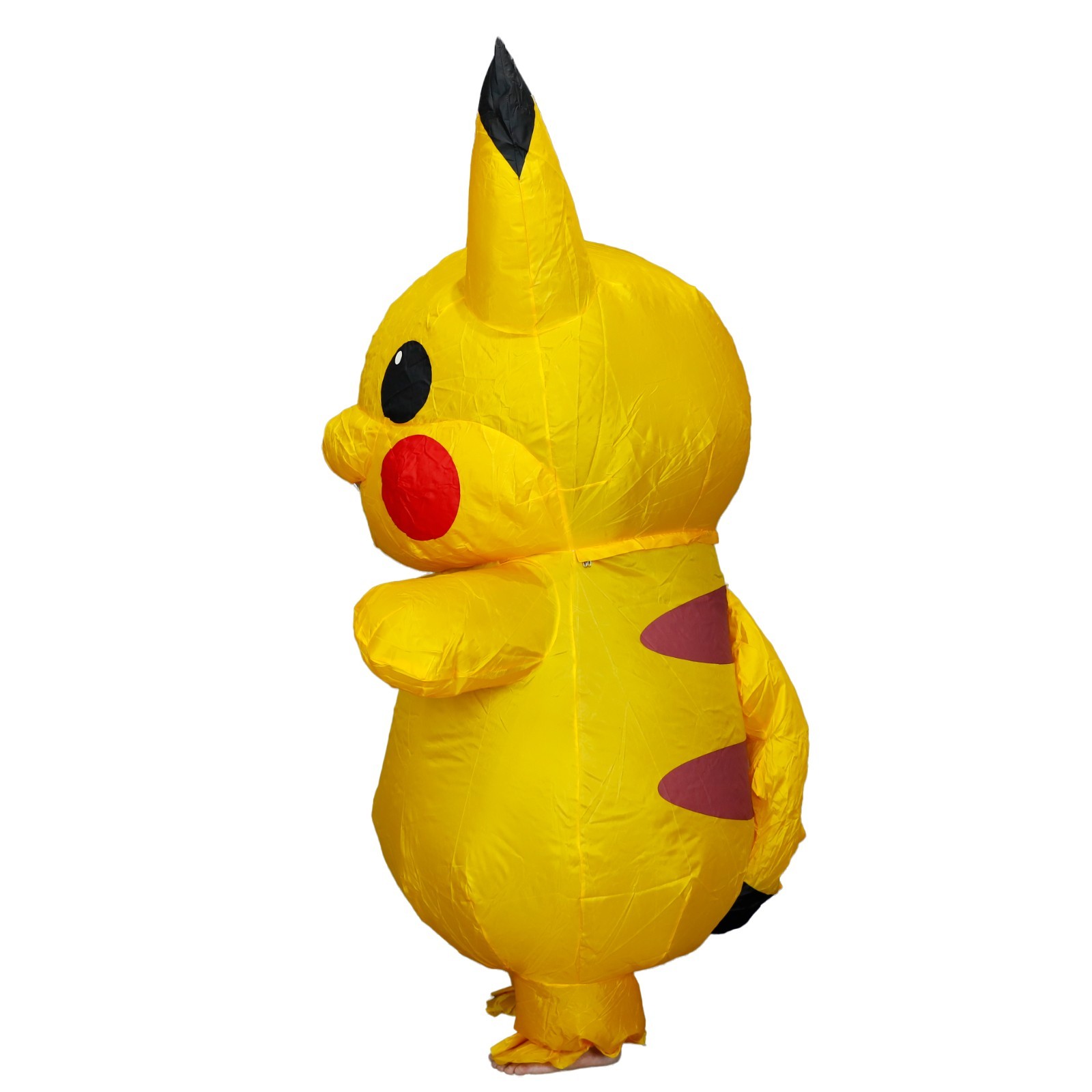 Inflatable Costume Pikachu Mascot Kid/Adult Size Blow Up Cosplay Party Outfit