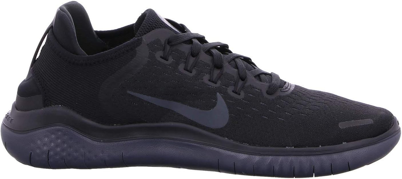 Nike Men Free Run 2018 Running Shoes Black Black Anthracite 002 US 13 *NEW*