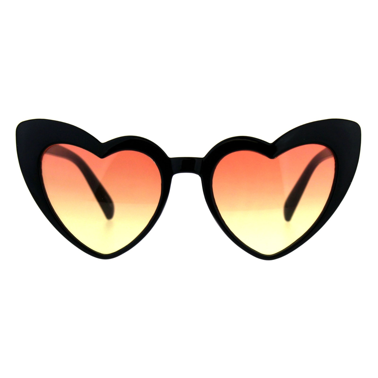 Cateye Heart Shape Sunglasses Womens Cute Designer Fashion Shades