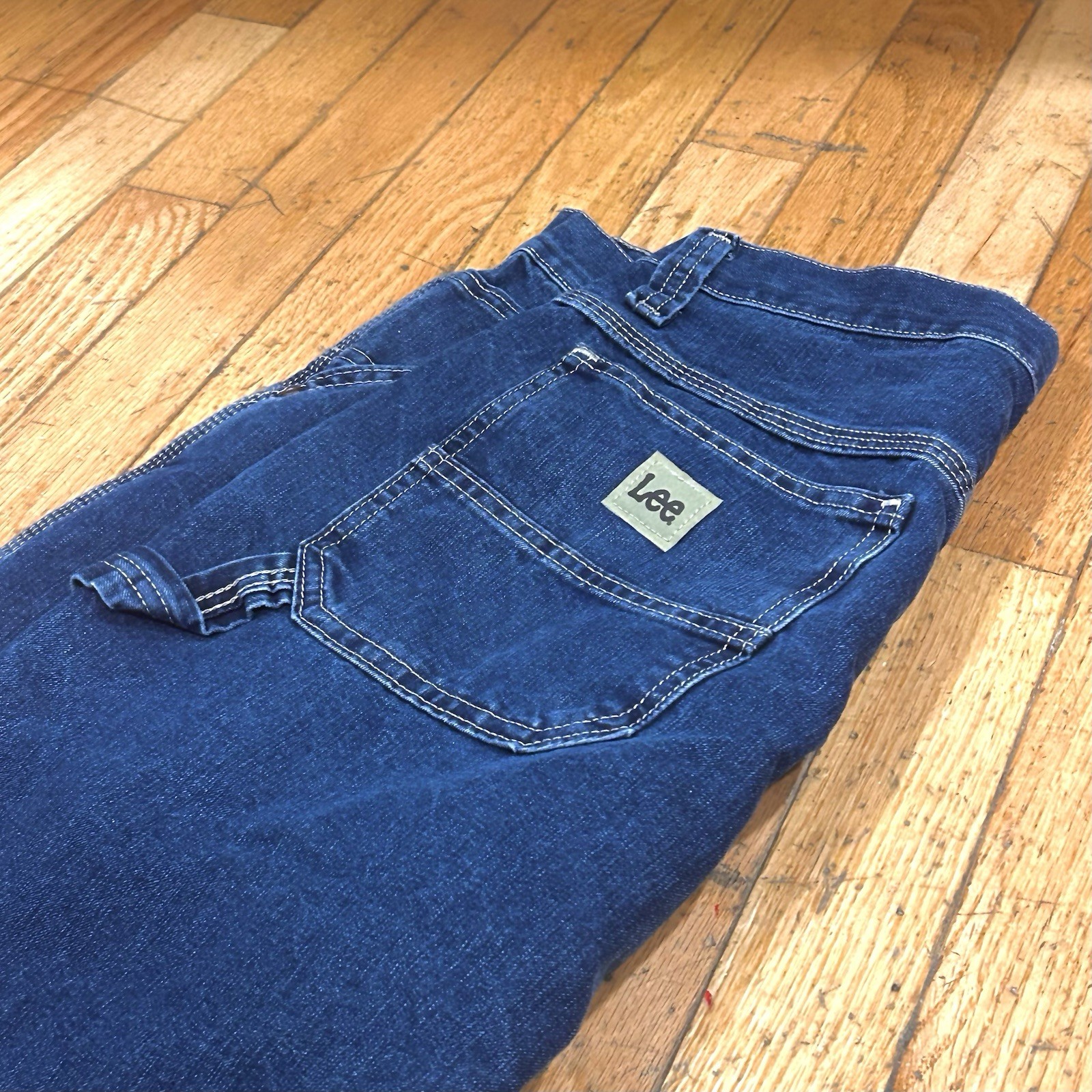 Lee Dungarees Carpenter Jeans 31 X 32 Mens Workwear Y2K Grunge