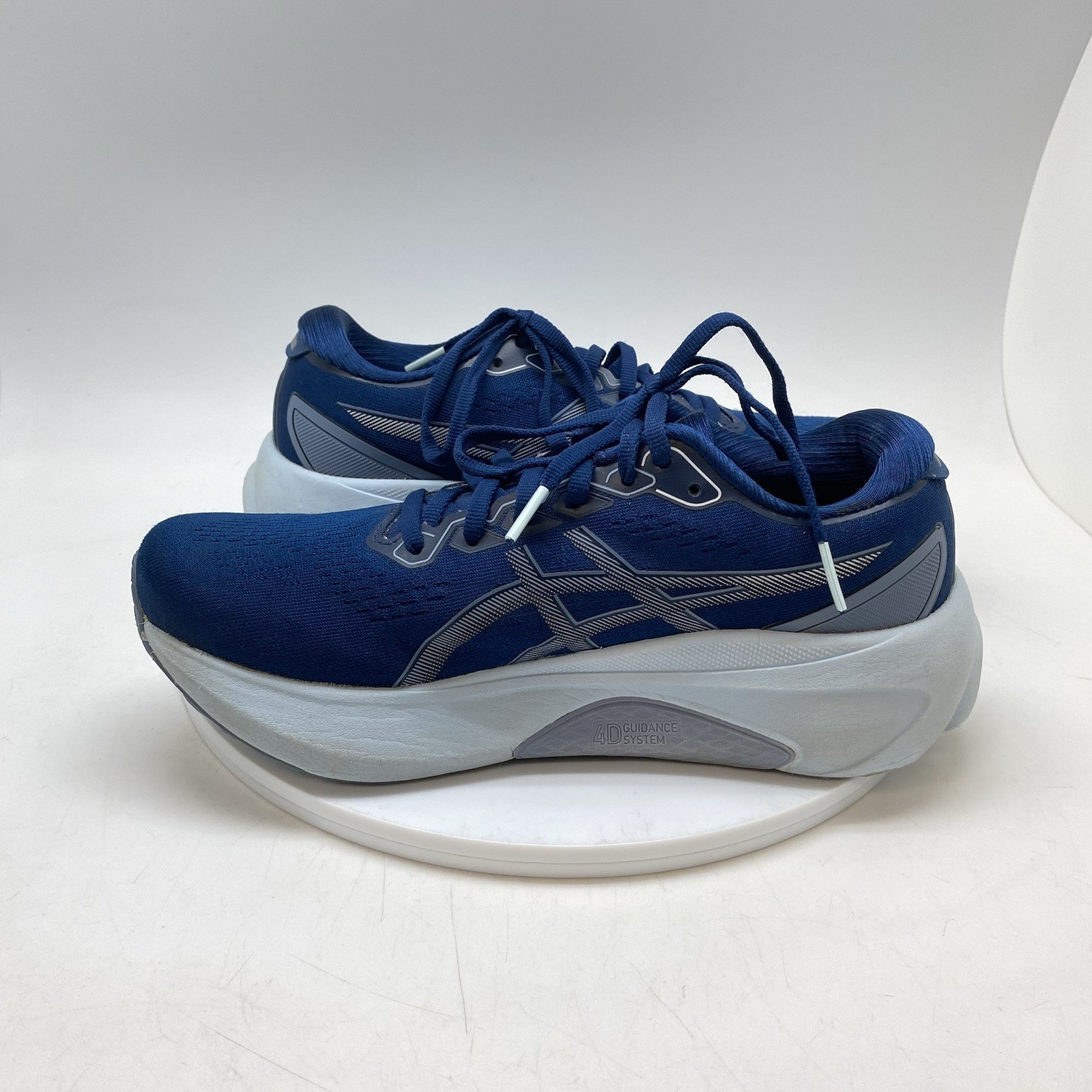 Asics Sneakers Womens 8.5 Gel Kayano 30 1012B357 Blue Running Athletic Shoes
