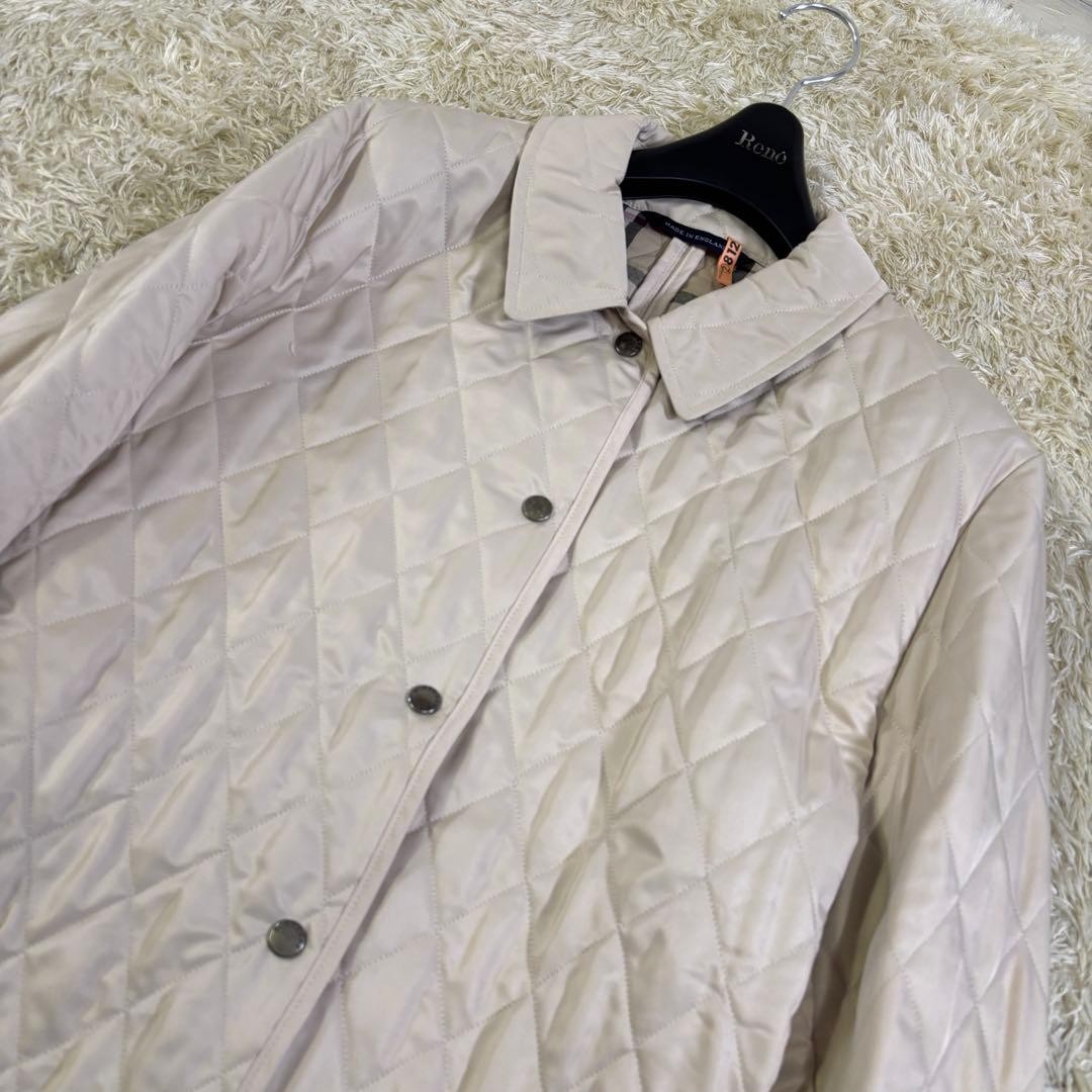 Excellent condition Burberry London Nova Check Made in England Quilted Jacket