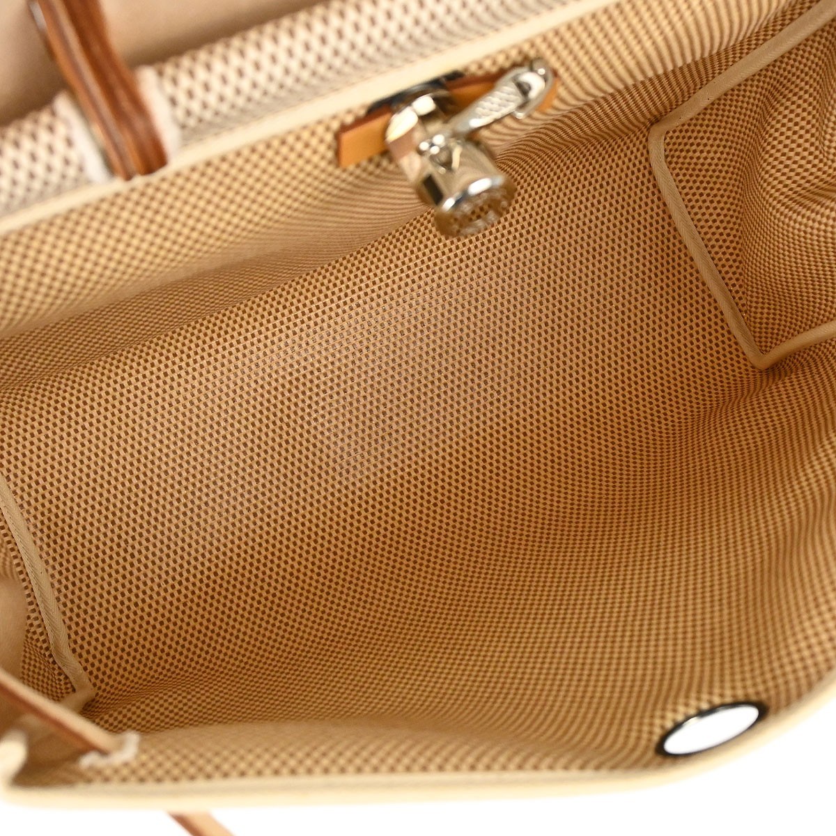 Hermes Natural Toile GM Herbag MM 2way Handbag C□G 187875