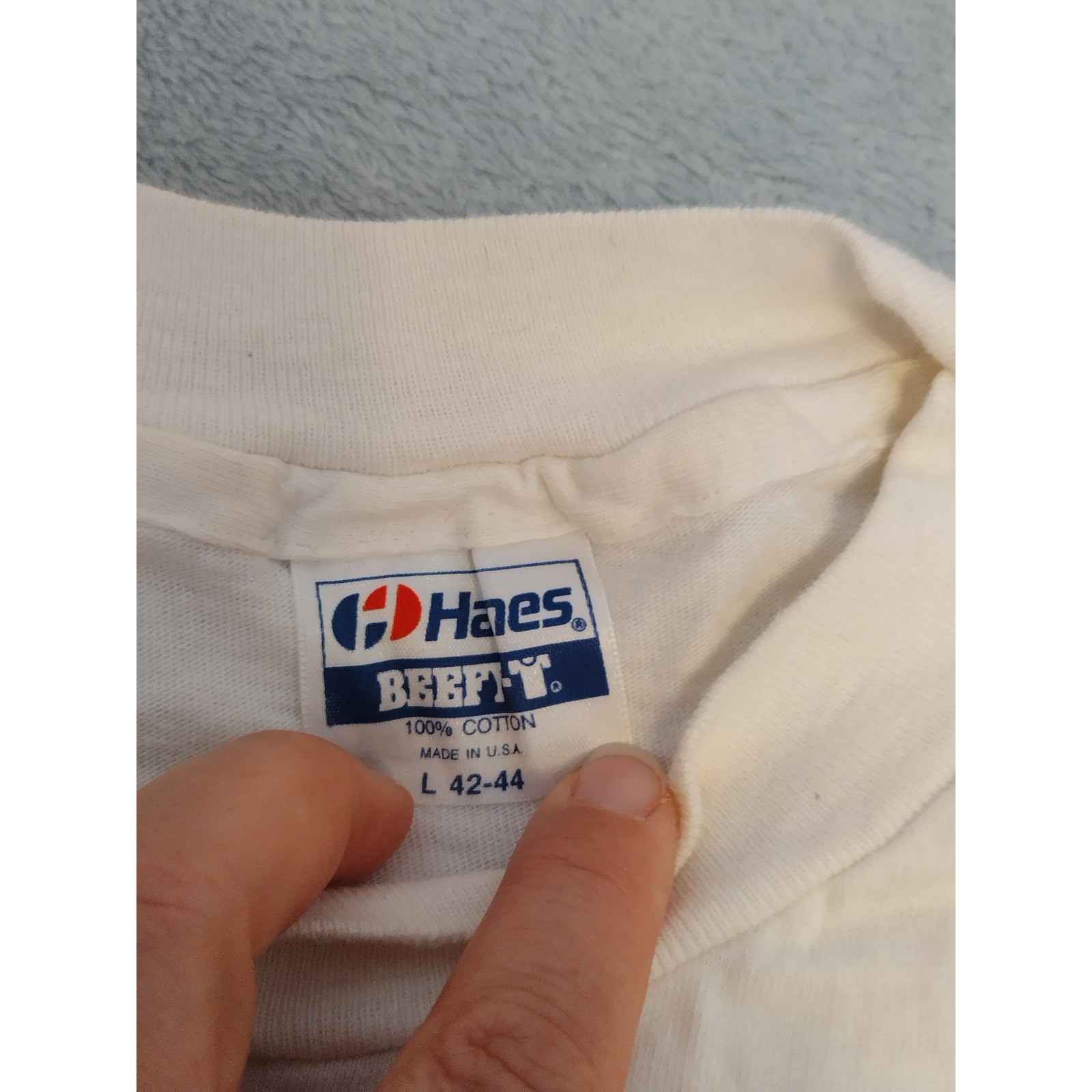 1991 In-N-Out Burger Classic Car T-Shirt Mens Large White Single Stitch