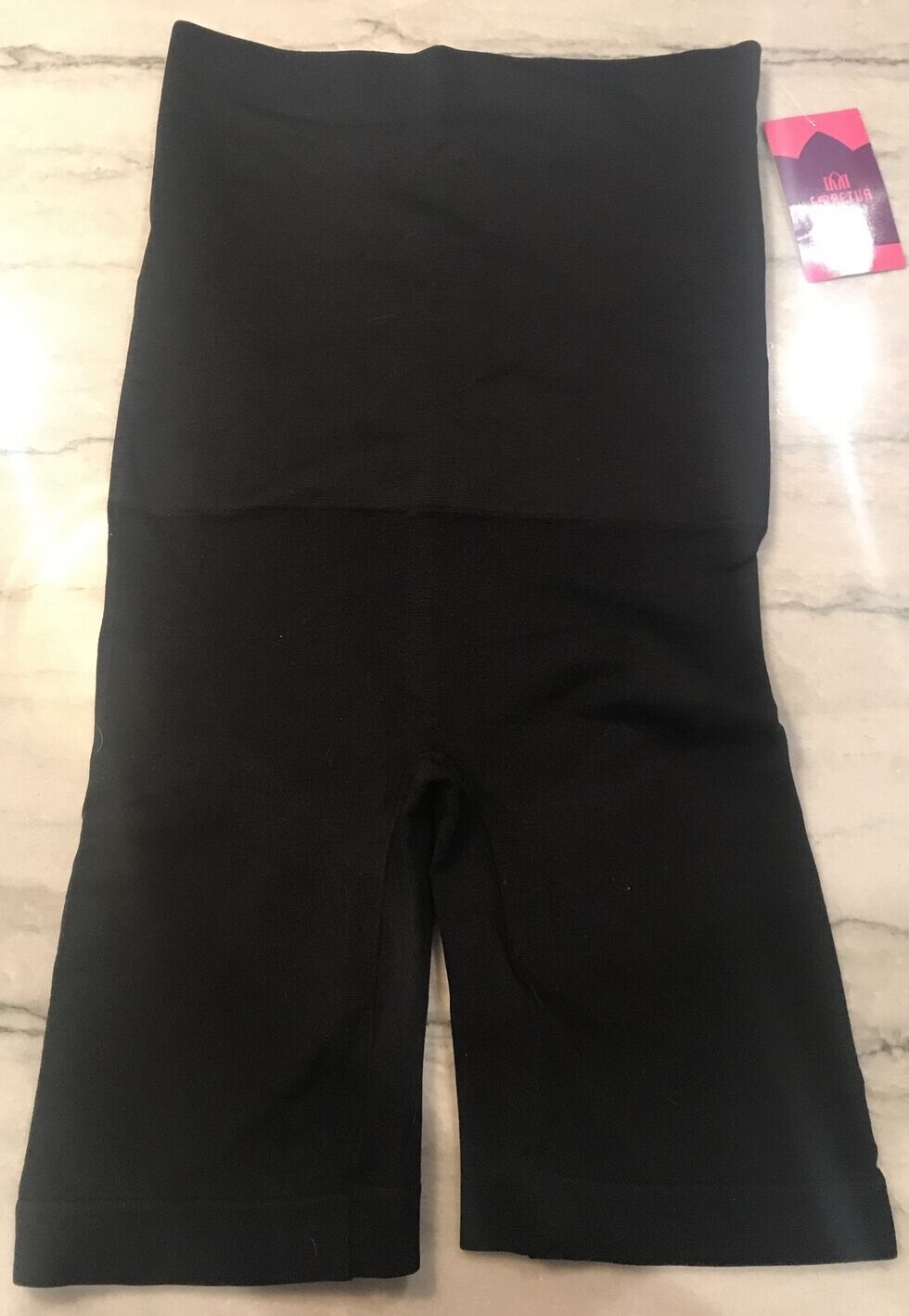 EMPETUA Womens High Waisted Shaper Shorts Black Size Small NEW with Tags