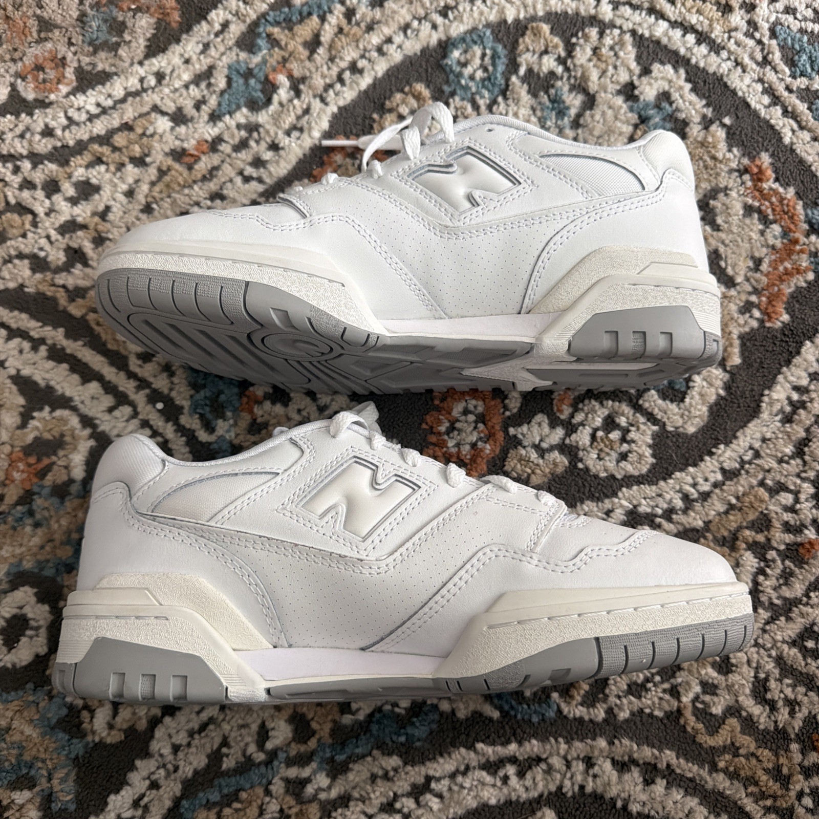 New Balance 550 Shoes ‘White Grey’ BB550PB1 Men’s size 9