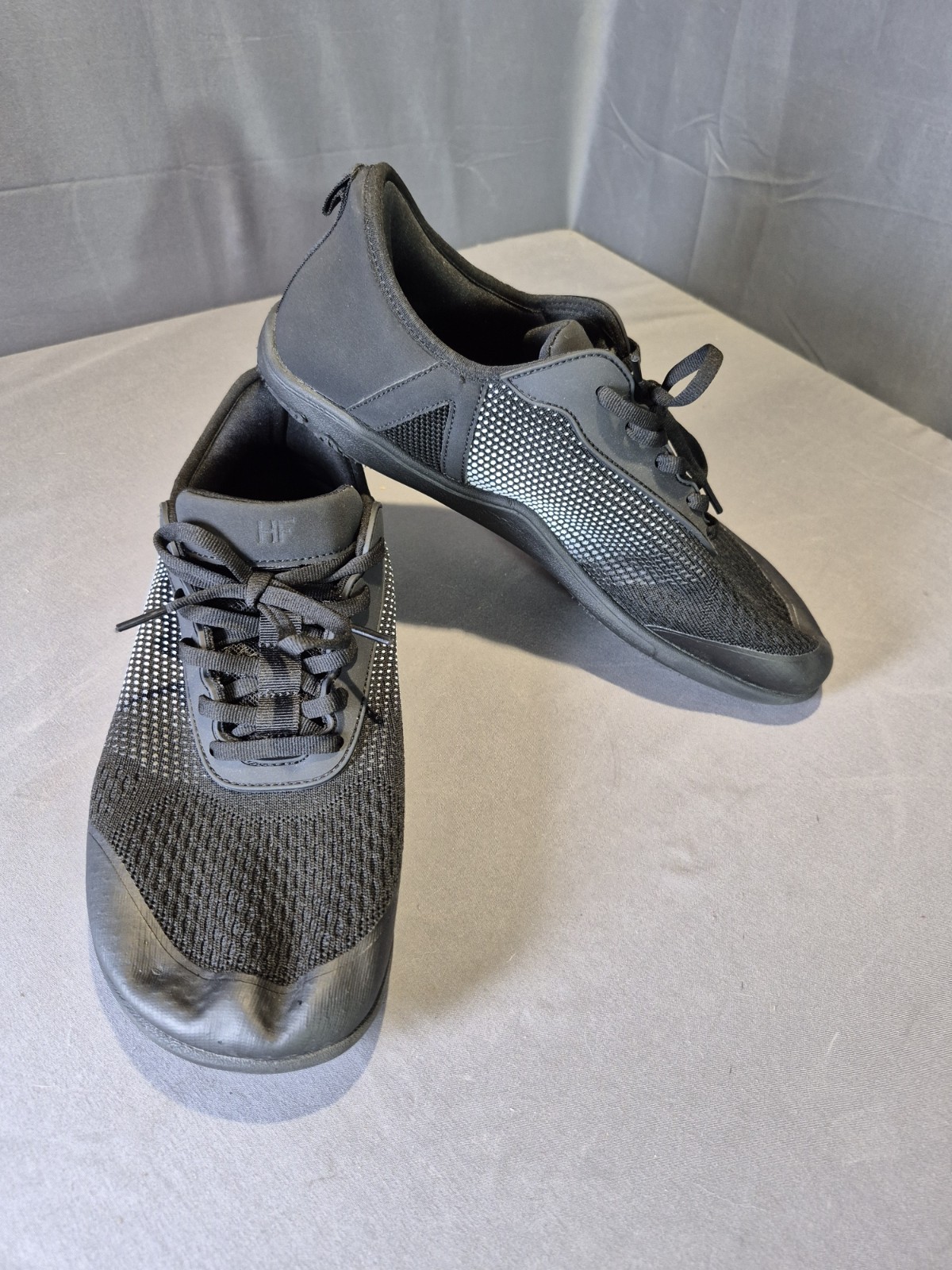 Hike Footwear Black Mens 11-11.5 Womens 13-13.5 HF Stride Barefoot Shoes