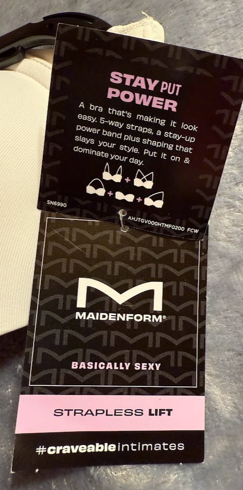 Maidenform Stay Put Strapless Push Up Underwire NEW SN6990 Choose Color & Size