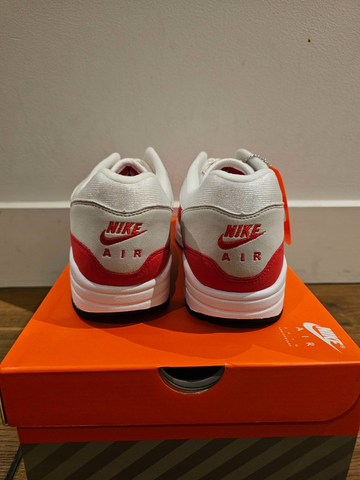 Size 10 – Nike Air Max 1 OG Anniversary 2017 Re-Release Red
