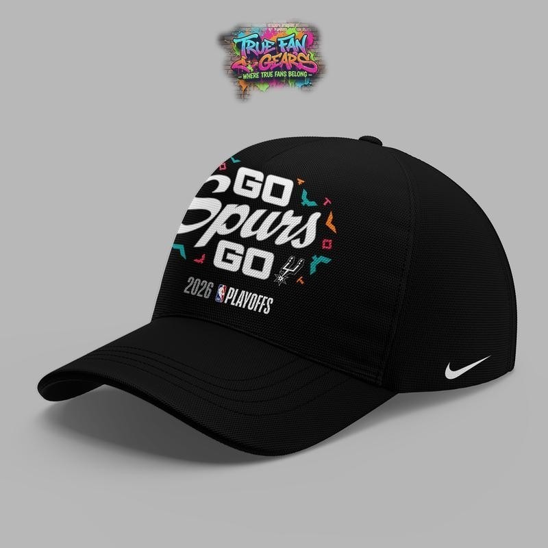Spurs Go Spurs Go 2026 Playoffs Black Cap