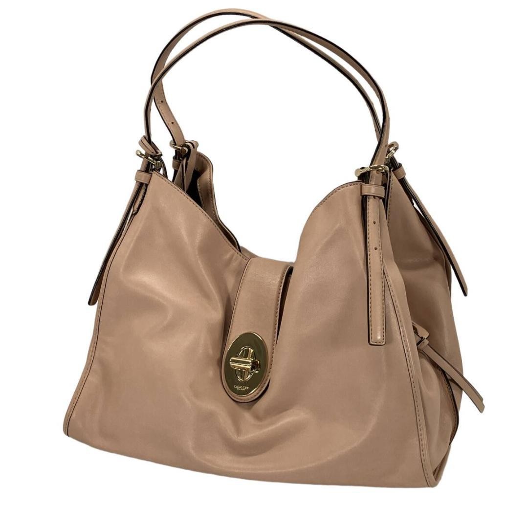 Coach 32221 Madison Leather Bag Coach Light Pink